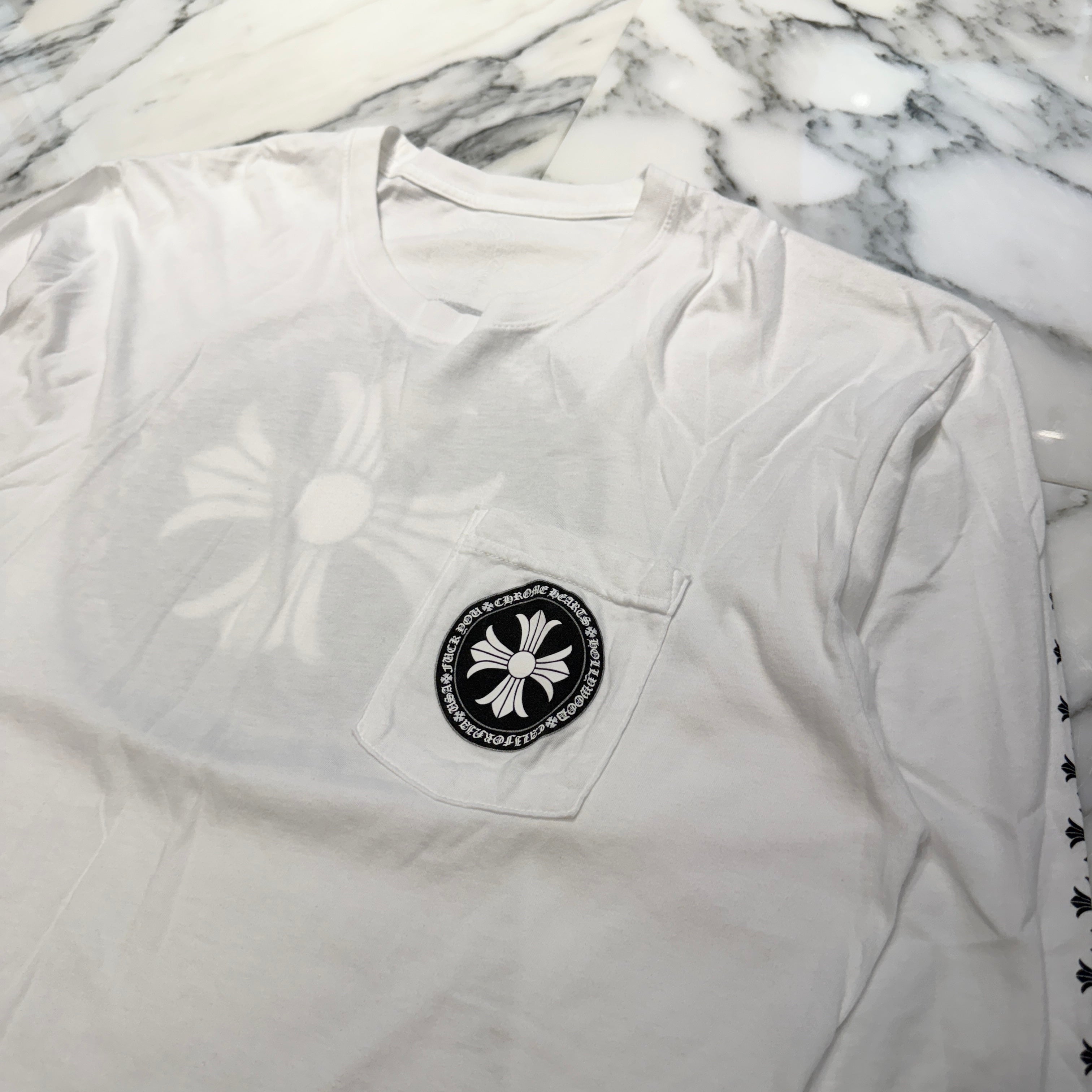 CHROME HEARTS CH Plus FUCK YOU Long Sleeve Tee Size XL クロムハーツ CHプラス ファックユー ロングスリーブTシャツ サイズXL