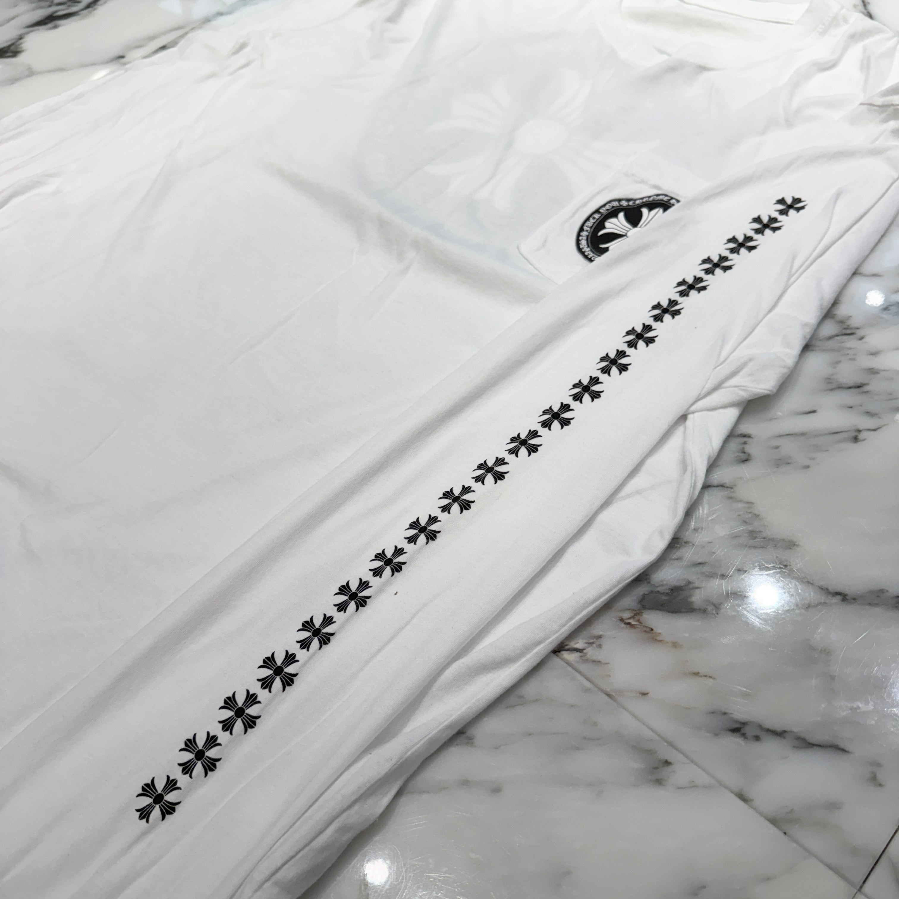 CHROME HEARTS CH Plus FUCK YOU Long Sleeve Tee Size XL クロムハーツ CHプラス ファックユー ロングスリーブTシャツ サイズXL