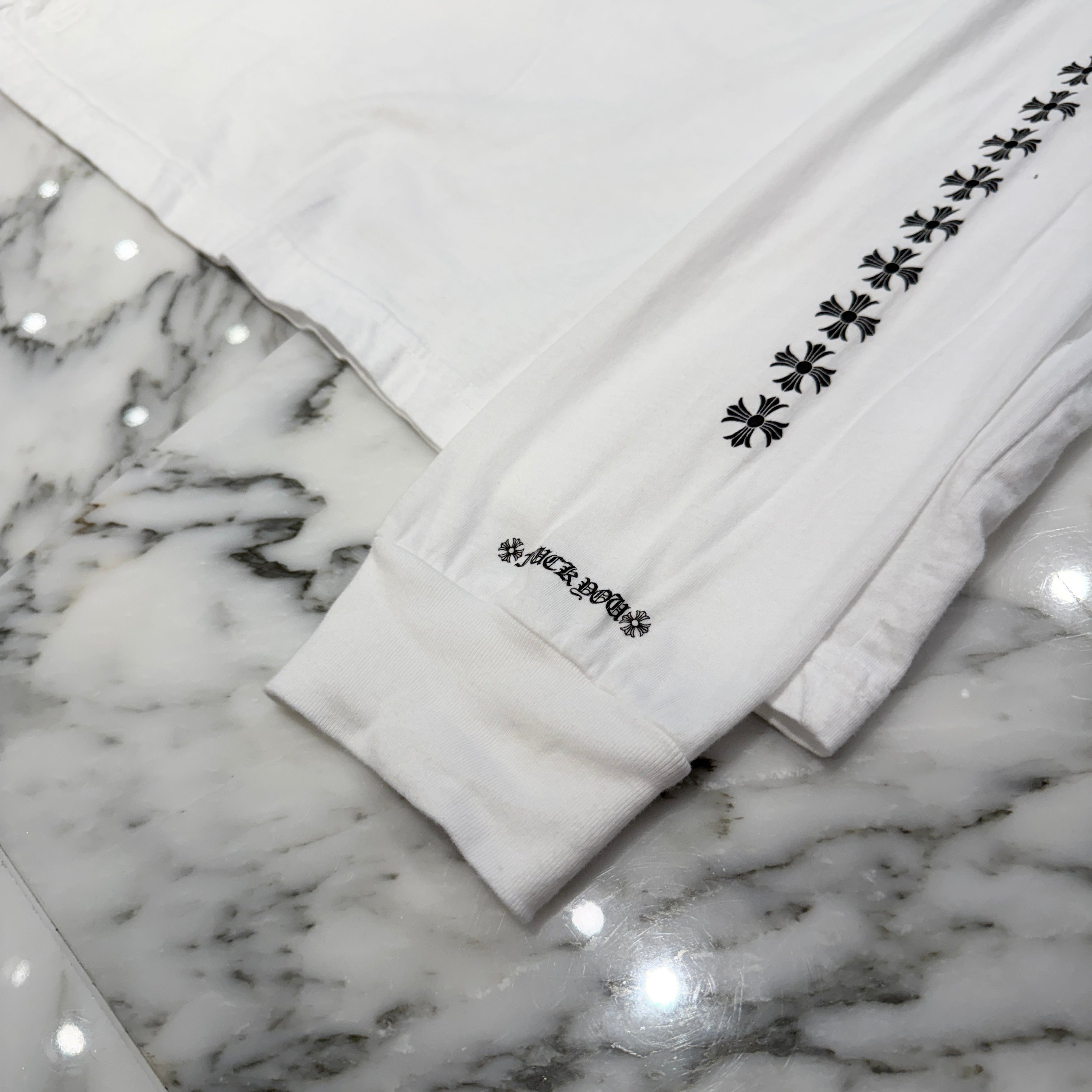 CHROME HEARTS CH Plus FUCK YOU Long Sleeve Tee Size XL クロムハーツ CHプラス ファックユー ロングスリーブTシャツ サイズXL