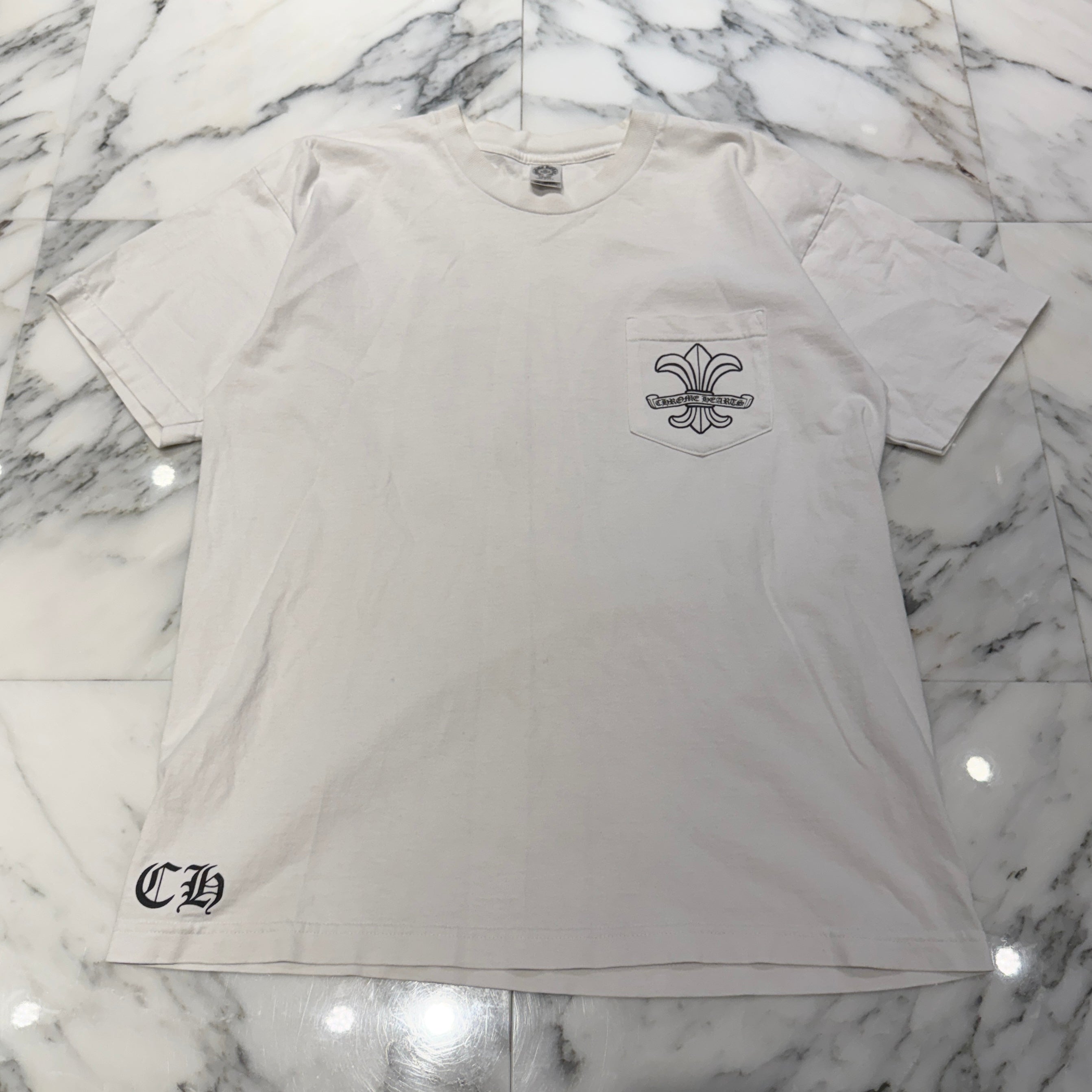 CHROME HEARTS BS Flare Cross Print Tee Size L クロムハーツ BSフレアクロス プリント Tシャツ サイズL