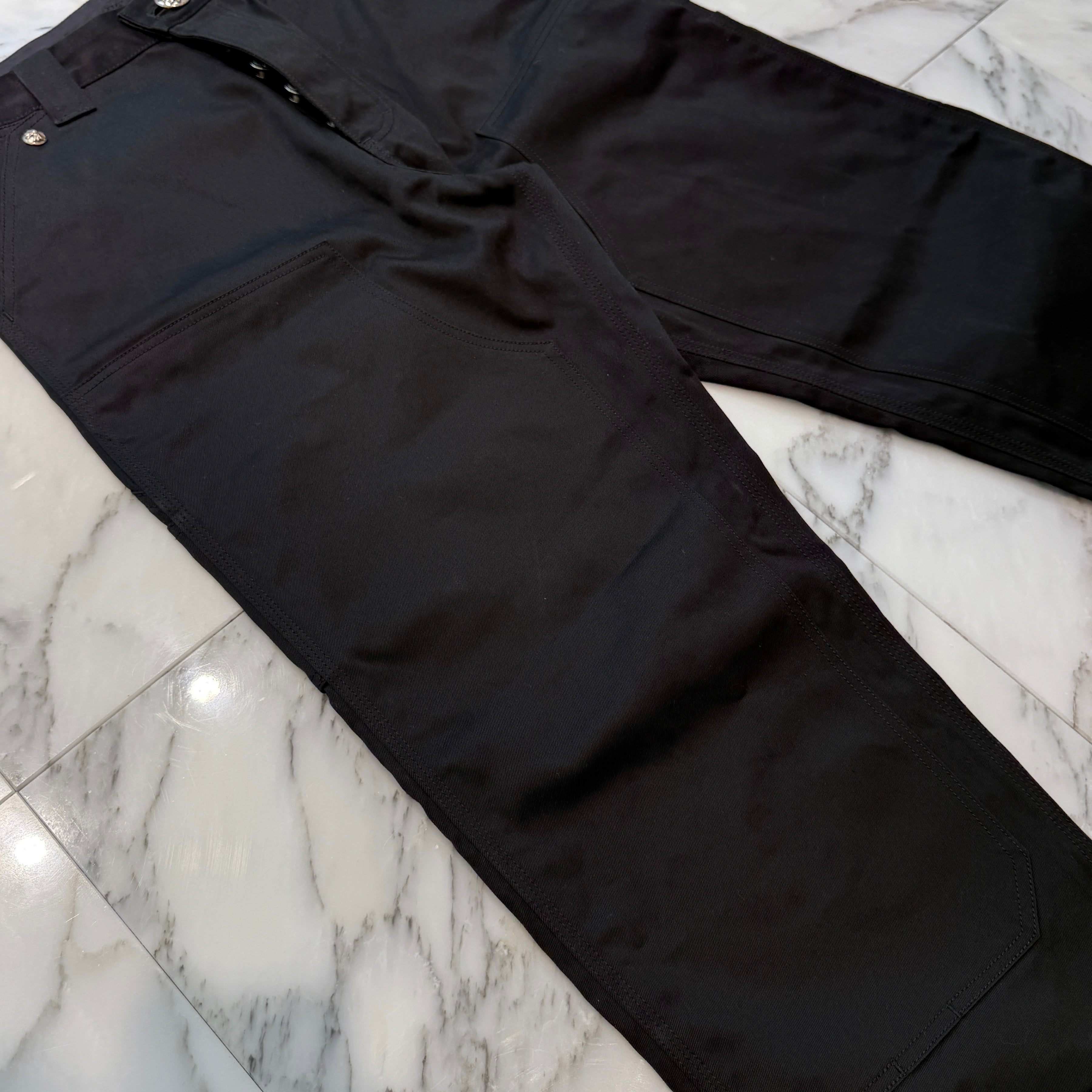 CHROME HEARTS Carpenter Cross Ball Button Denim Pants Size 30 クロムハーツ カーペンター クロスボールボタン デニムパンツ サイズ30