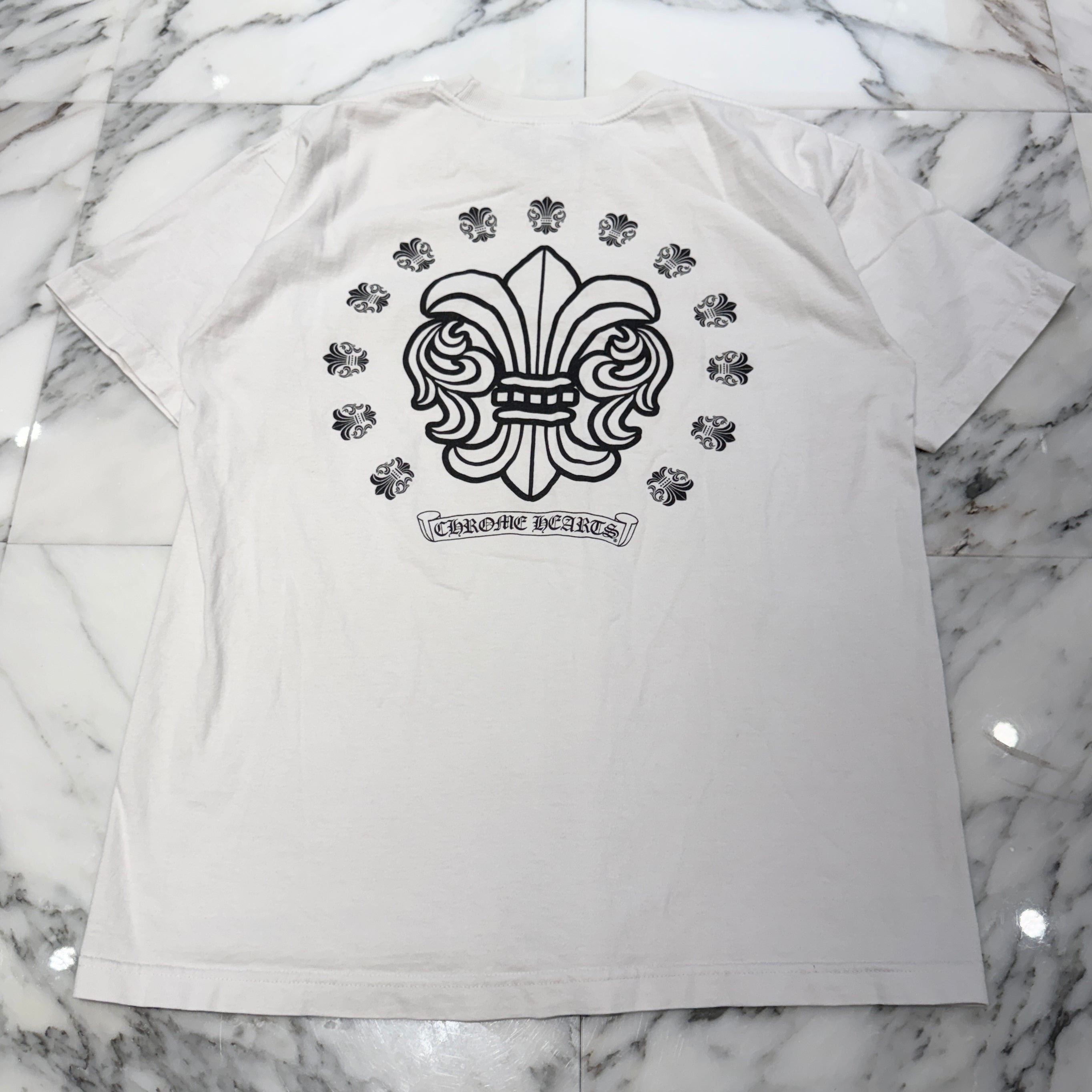 CHROME HEARTS BS Flare Cross Print Tee Size L クロムハーツ BSフレアクロス プリント Tシャツ サイズL