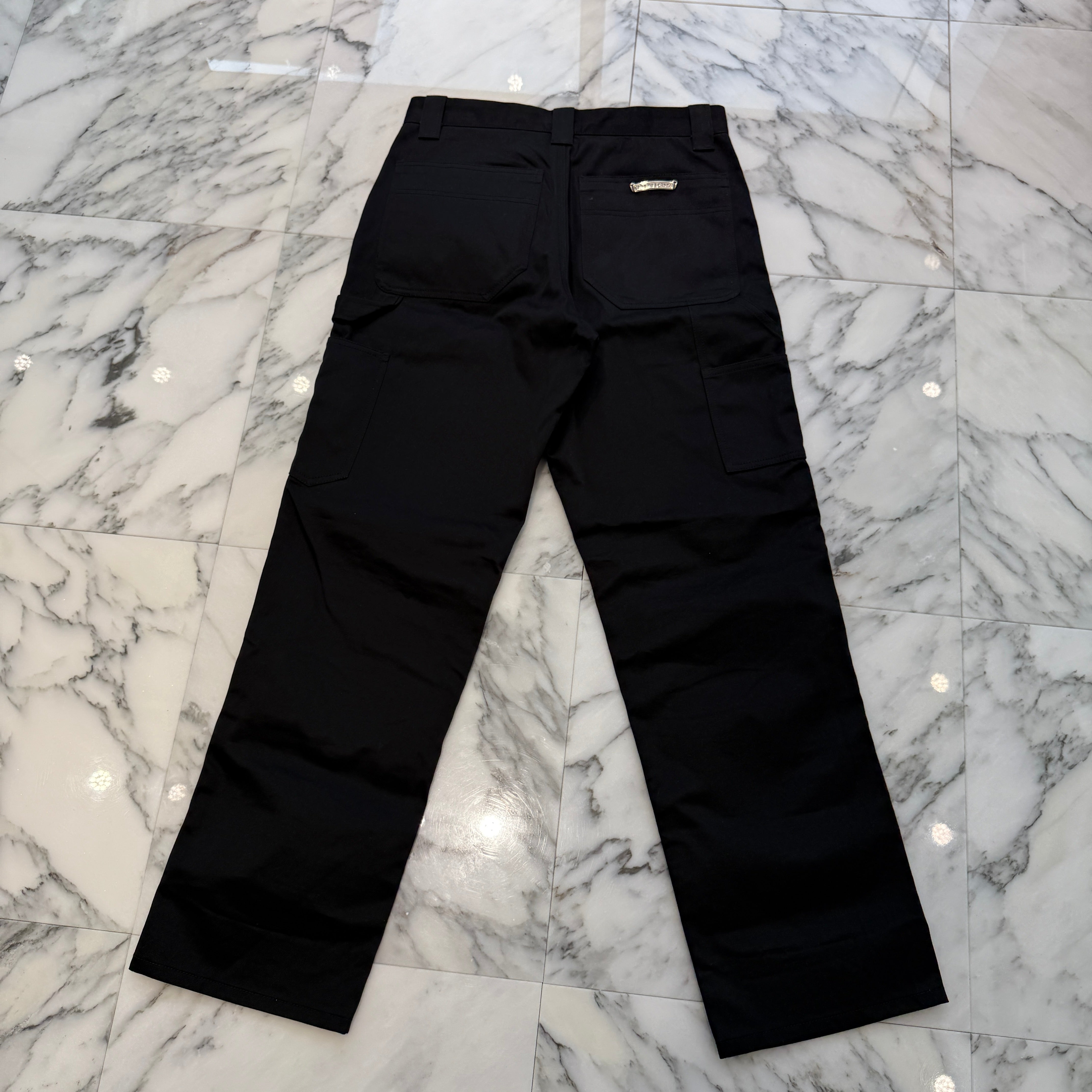CHROME HEARTS Carpenter Cross Ball Button Denim Pants Size 30 クロムハーツ カーペンター クロスボールボタン デニムパンツ サイズ30