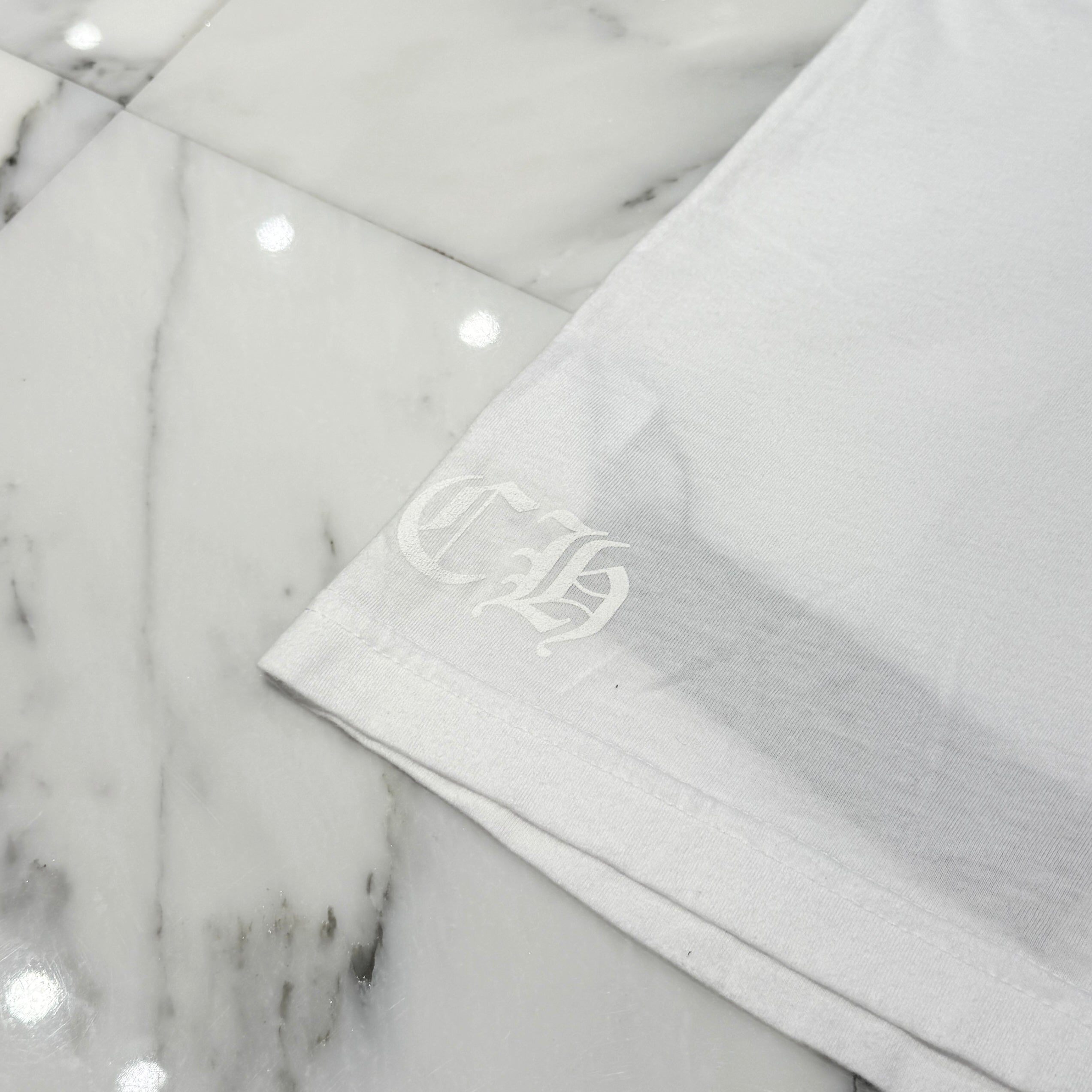 CHROME HEARTS Pink Made In Hollywood Vertical Logo Tee Size L クロムハーツ ピンク メイドインハリウッド ヴァーティカルロゴ Tシャツ サイズL