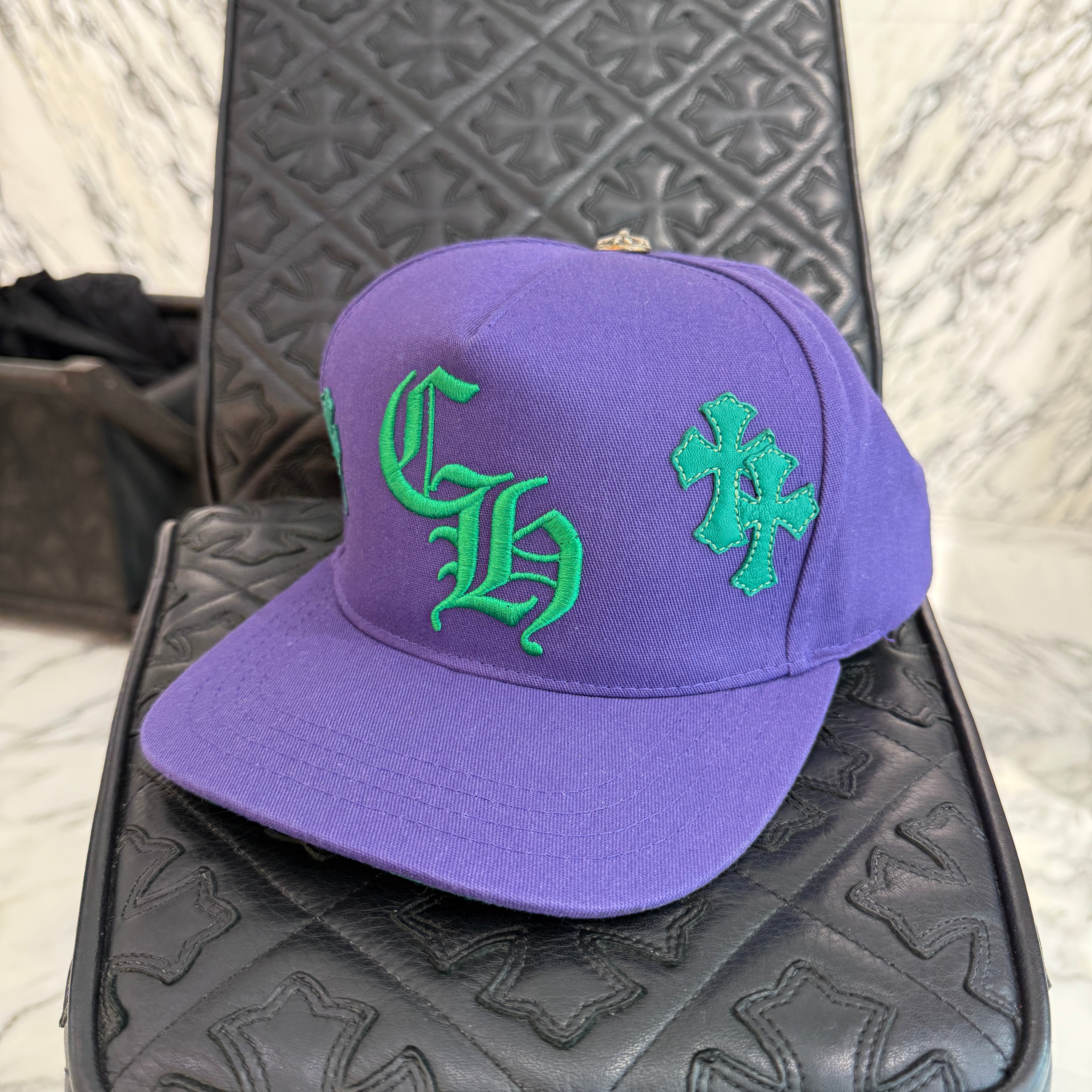 CHROME HEARTS Cemetery Cross Patch Trucker Cap ONE SIZE（51-61） クロムハーツ セメタリークロスパッチ トラッカーキャップ ONE SIZE（51-61）