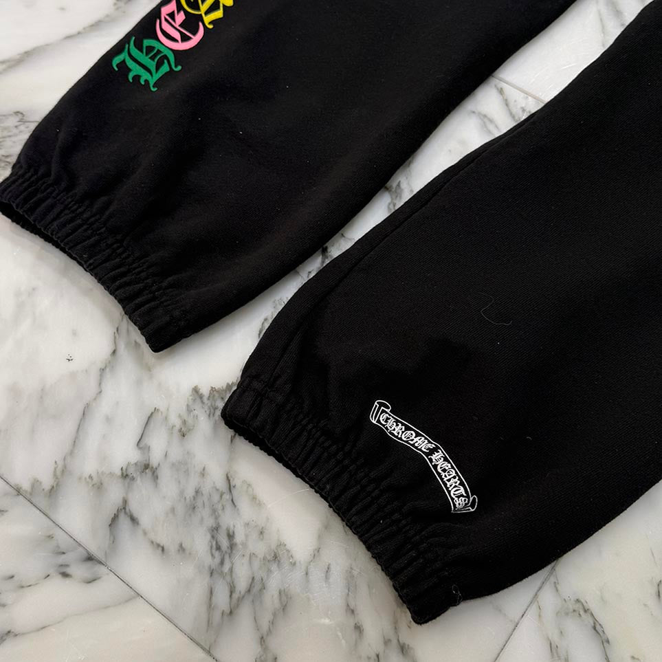 CHROME HEARTS MLTCOL CEM Sweat Long Pants Size M クロムハーツ マルチカラー セメタリークロス スウェットロングパンツ サイズM