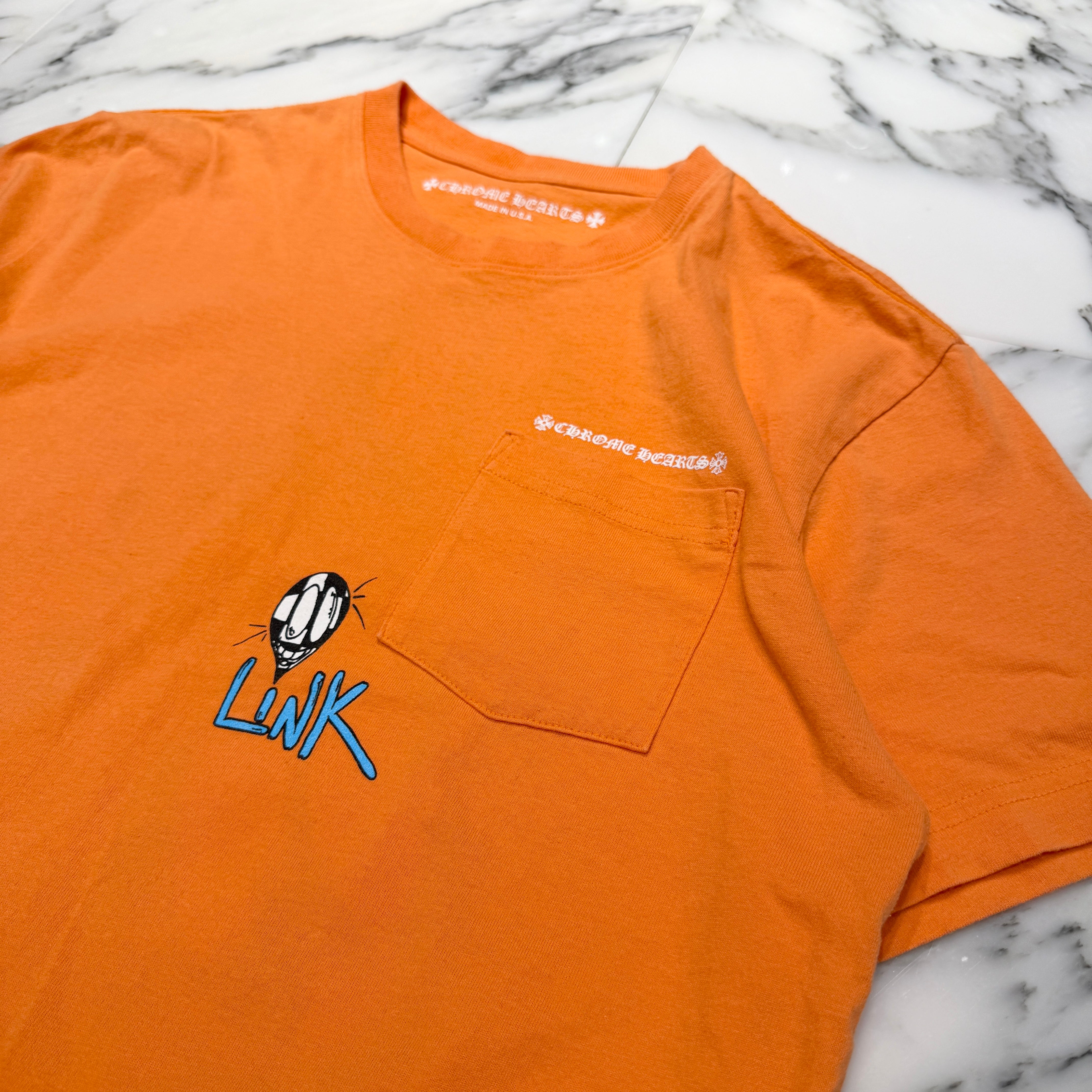 CHROME HEARTS × MATTY BOY 2021SS PPO LINK BUILD Short Sleeve Tee Size L クロムハーツ ×マッティボーイ PPO リンクビルド Tシャツ サイズL