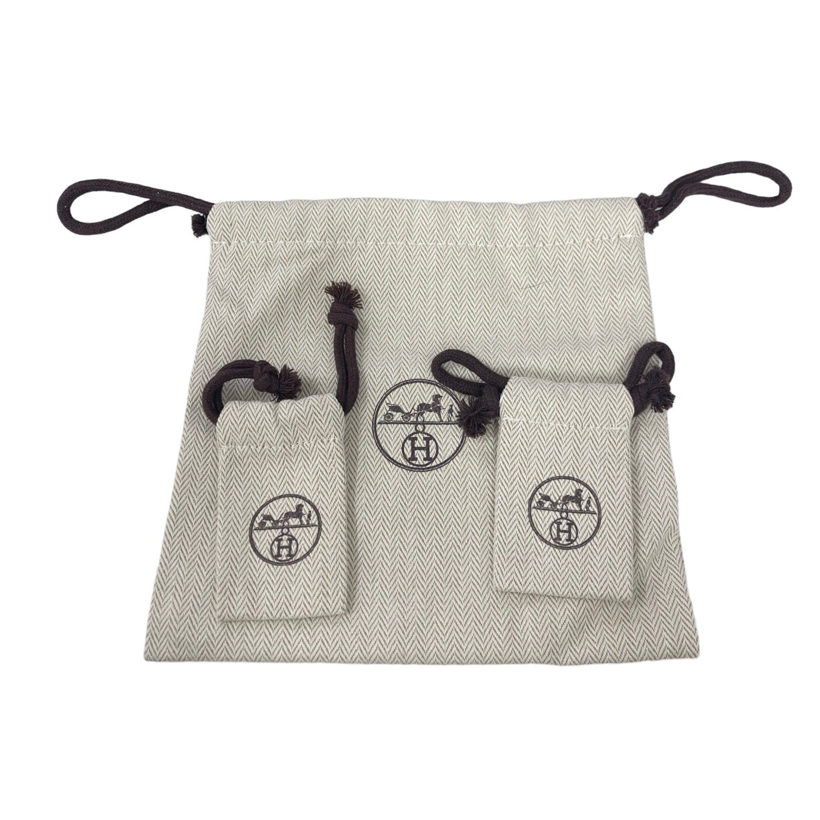 HERMES Bridado Backpack 2WAY Shoulder Bag Evercolor D刻印