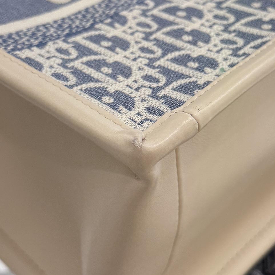 DIOR Oblique Book Tote Bag Small ディオール オブリーク柄 ブックトートバッグ スモール