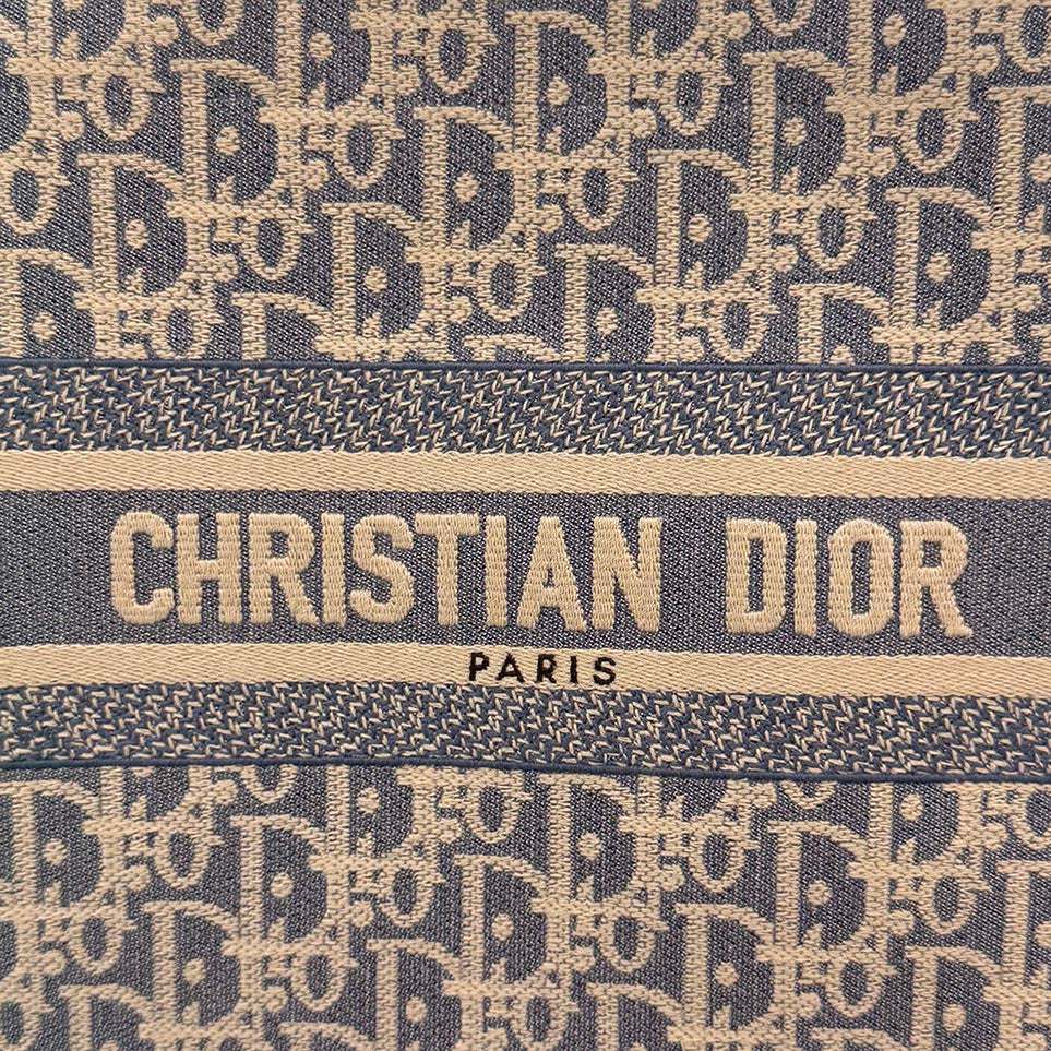 DIOR Oblique Book Tote Bag Small ディオール オブリーク柄 ブックトートバッグ スモール