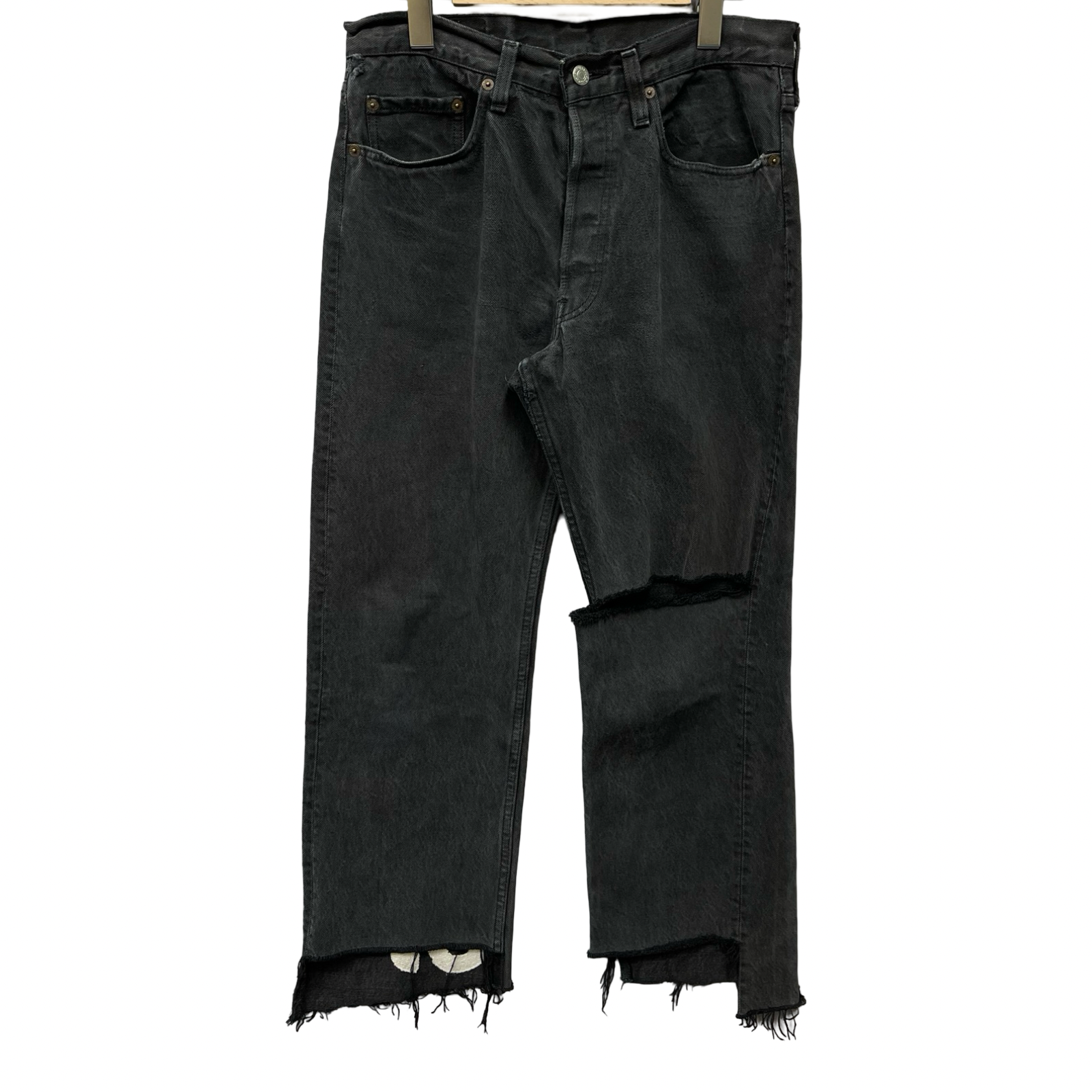 VETEMENTS × Levi‘s 2017AW Crushed Denim Pants MAH18PA19 Size XS