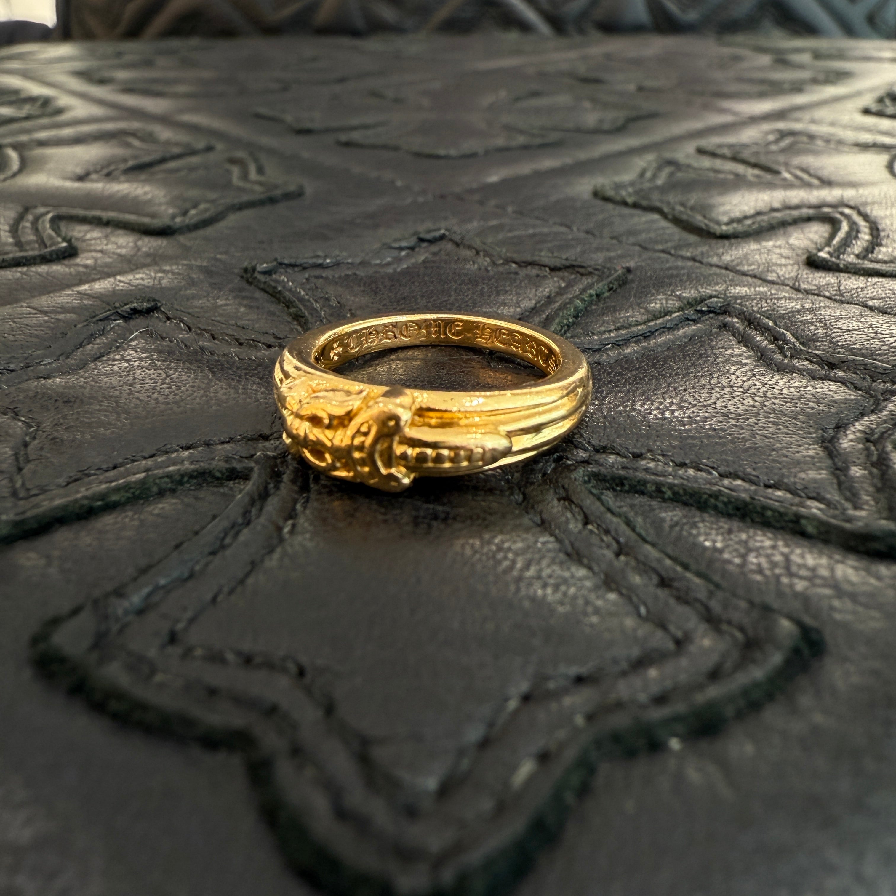 CHROME HEARTS 22K Baby Classic Dagger Ring Size 9号 クロムハーツ 22K ベイビークラシック ダガー リング サイズ9号