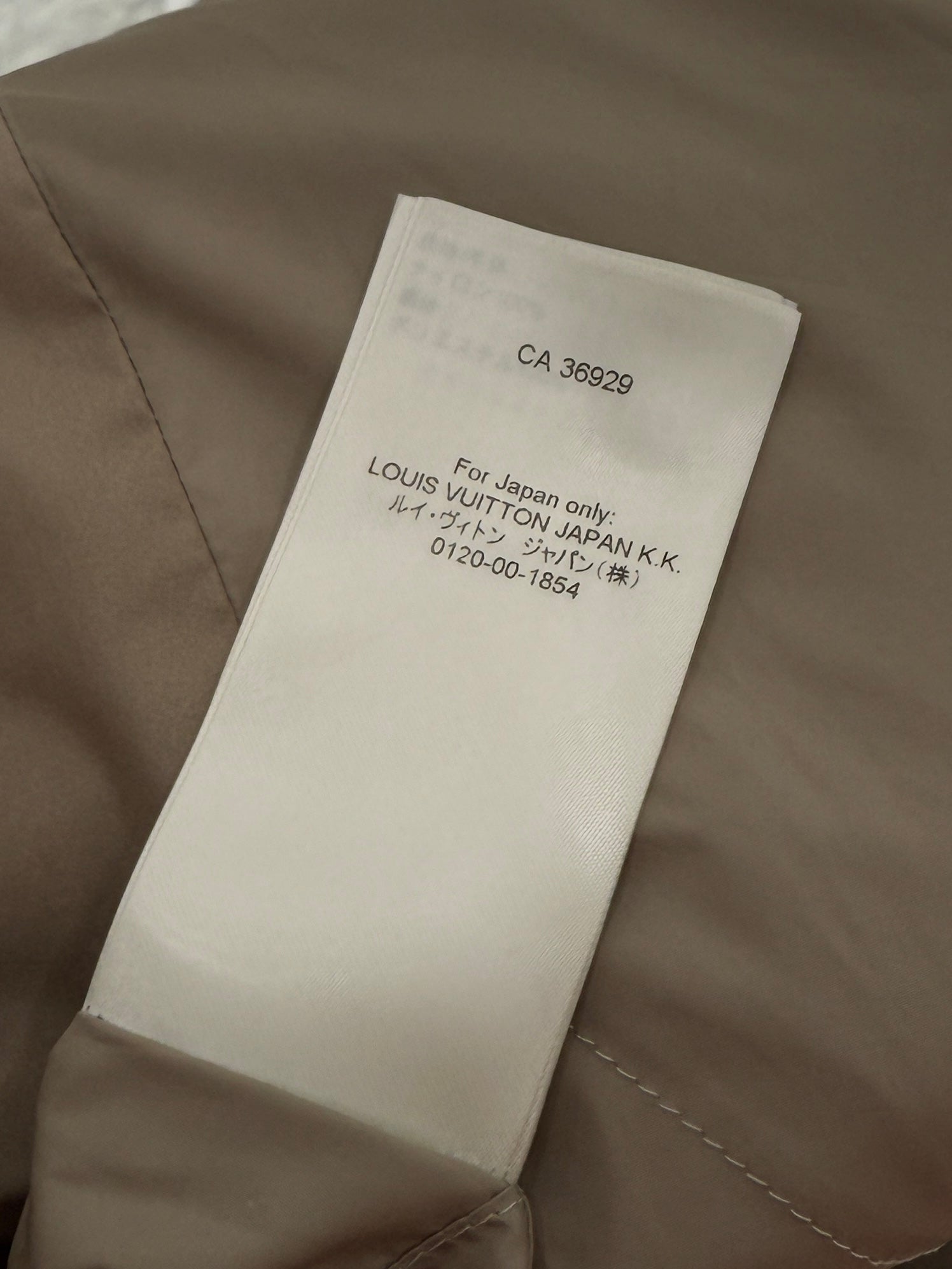 LOUIS VUITTON 2025SS Monogram Printed Light Nylon Windbreaker 1AFYAR Size 50 ルイヴィトン モノグラムプリント ライトナイロン ウィンドブレイカー サイズ50