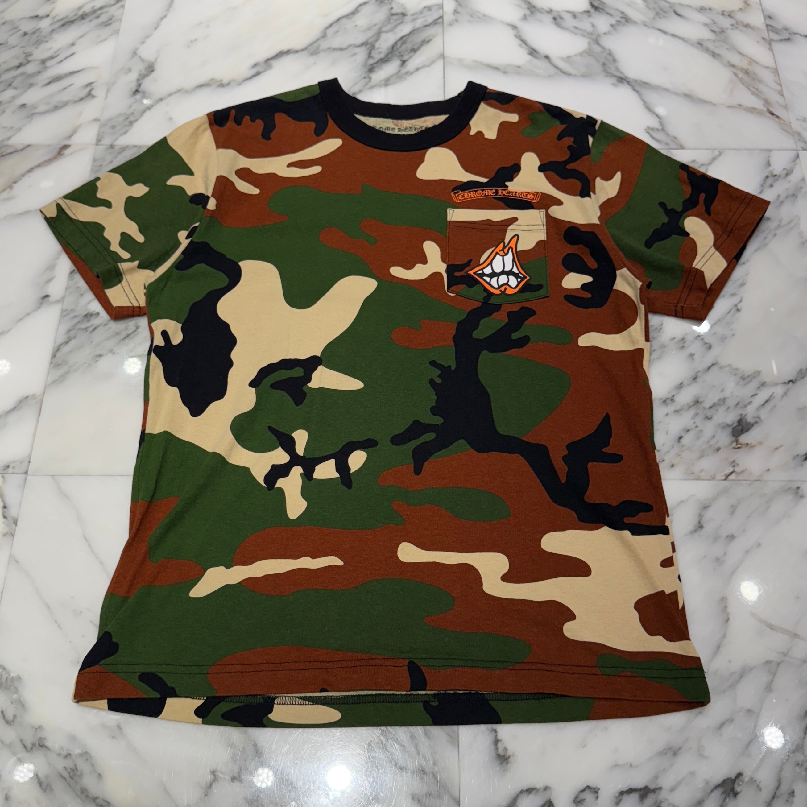 CHROME HEARTS × MATTY BOY 2022SS PPO CAUTION Tee Size L クロムハーツ × マッティボーイ コーションTシャツ サイズL