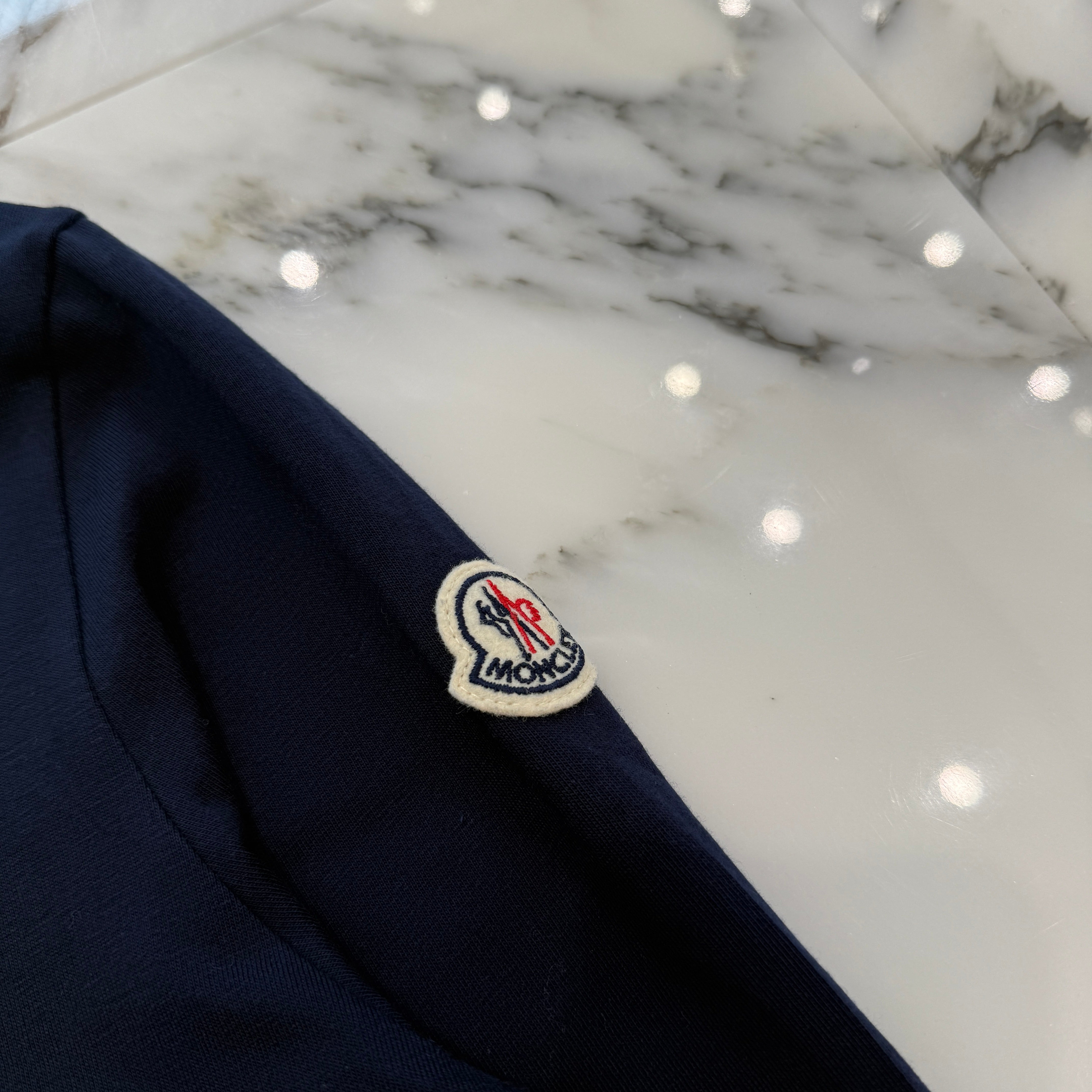 MONCLER 2024SS Rubber 3D Logo Long Sleeve Tee J10918D0008 829HP Size M モンクレール ラバー3Dロゴ ロングスリーブTシャツ サイズM