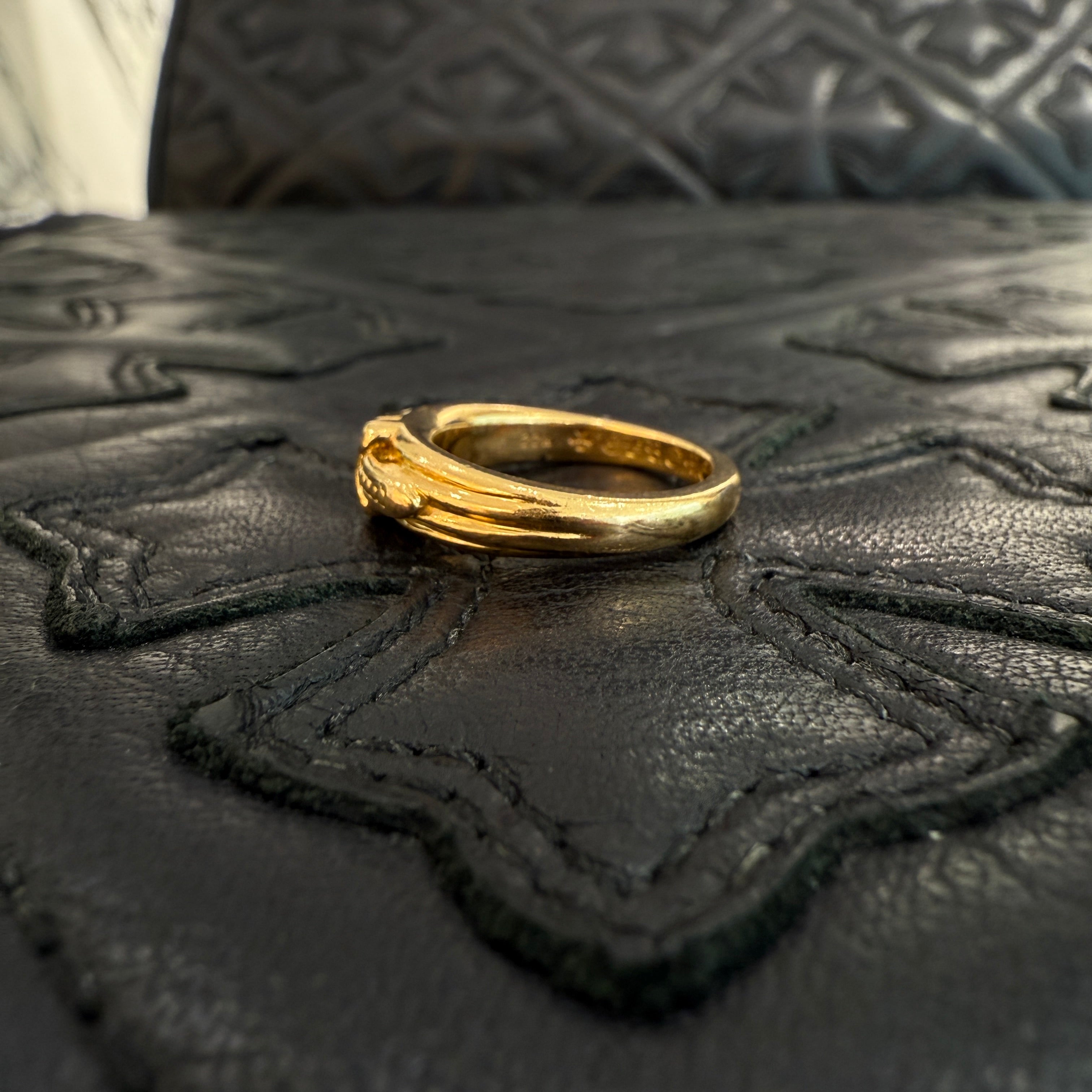 CHROME HEARTS 22K Baby Classic Dagger Ring Size 9号 クロムハーツ 22K ベイビークラシック ダガー リング サイズ9号