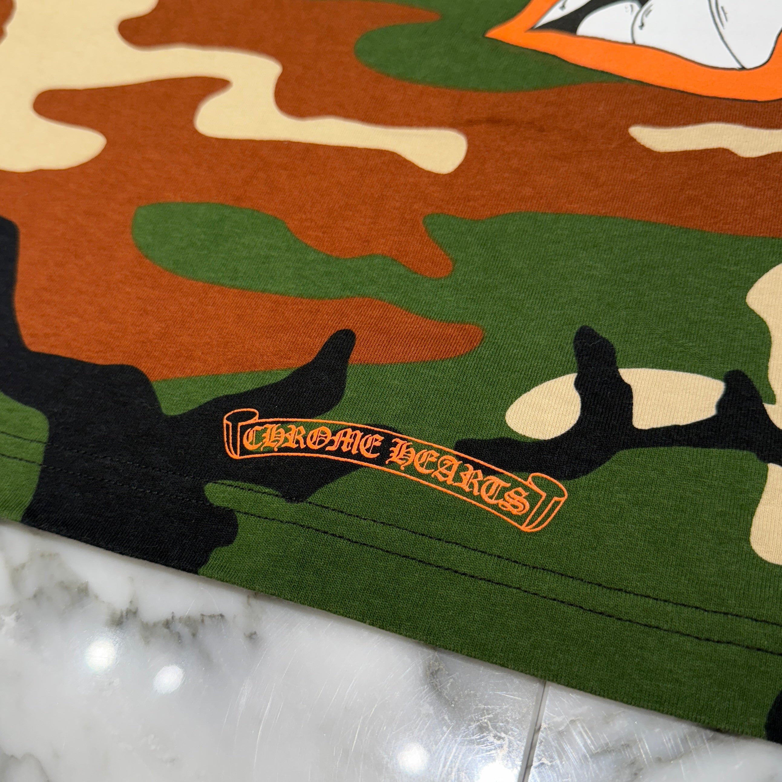 CHROME HEARTS × MATTY BOY 2022SS PPO CAUTION Tee Size L クロムハーツ × マッティボーイ コーションTシャツ サイズL