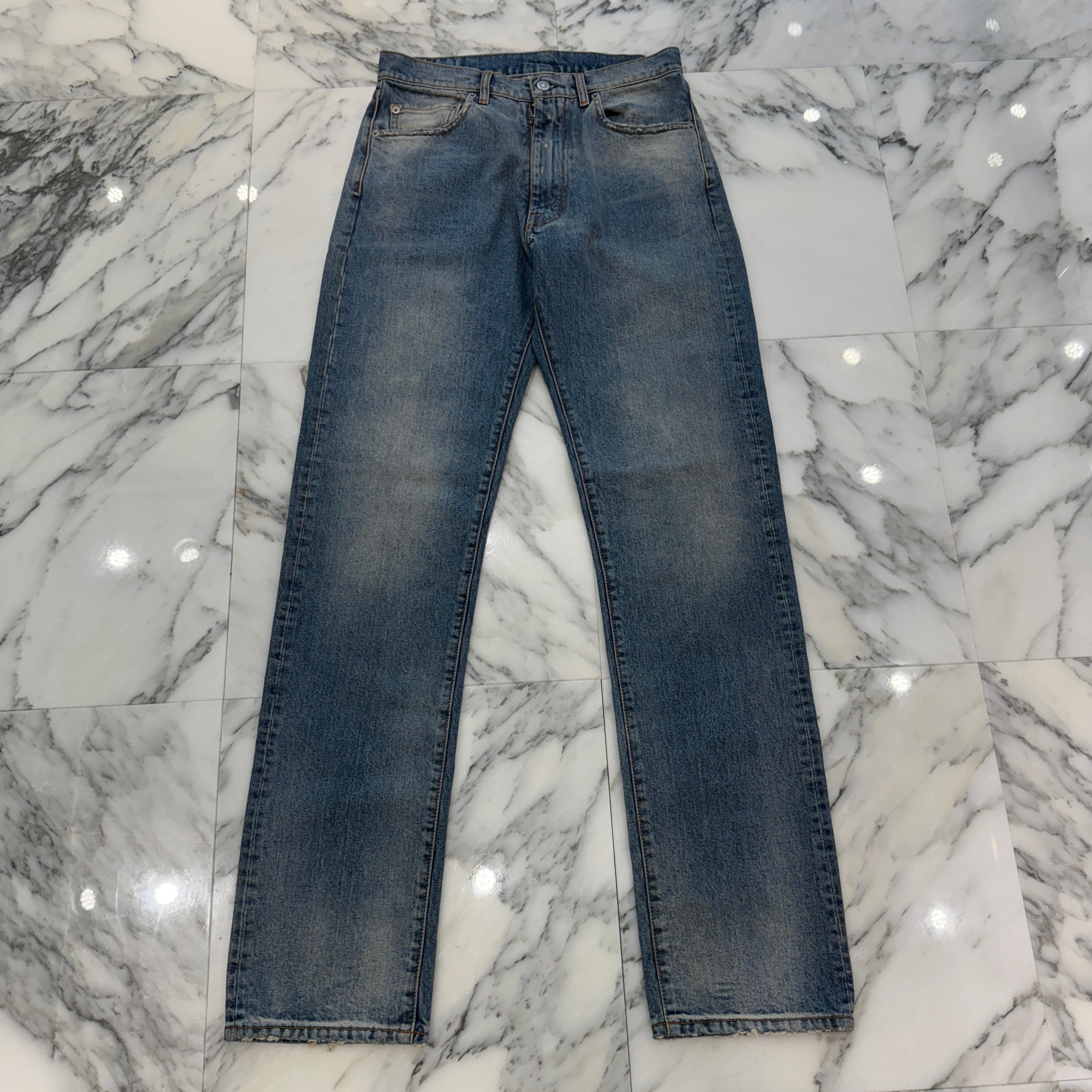 Maison Margiela 2023AW Distressed Denim Jeans S67LA0027 S30561 Size 30 メゾン マルジェラ ダメージ デニム ジーンズ サイズ30