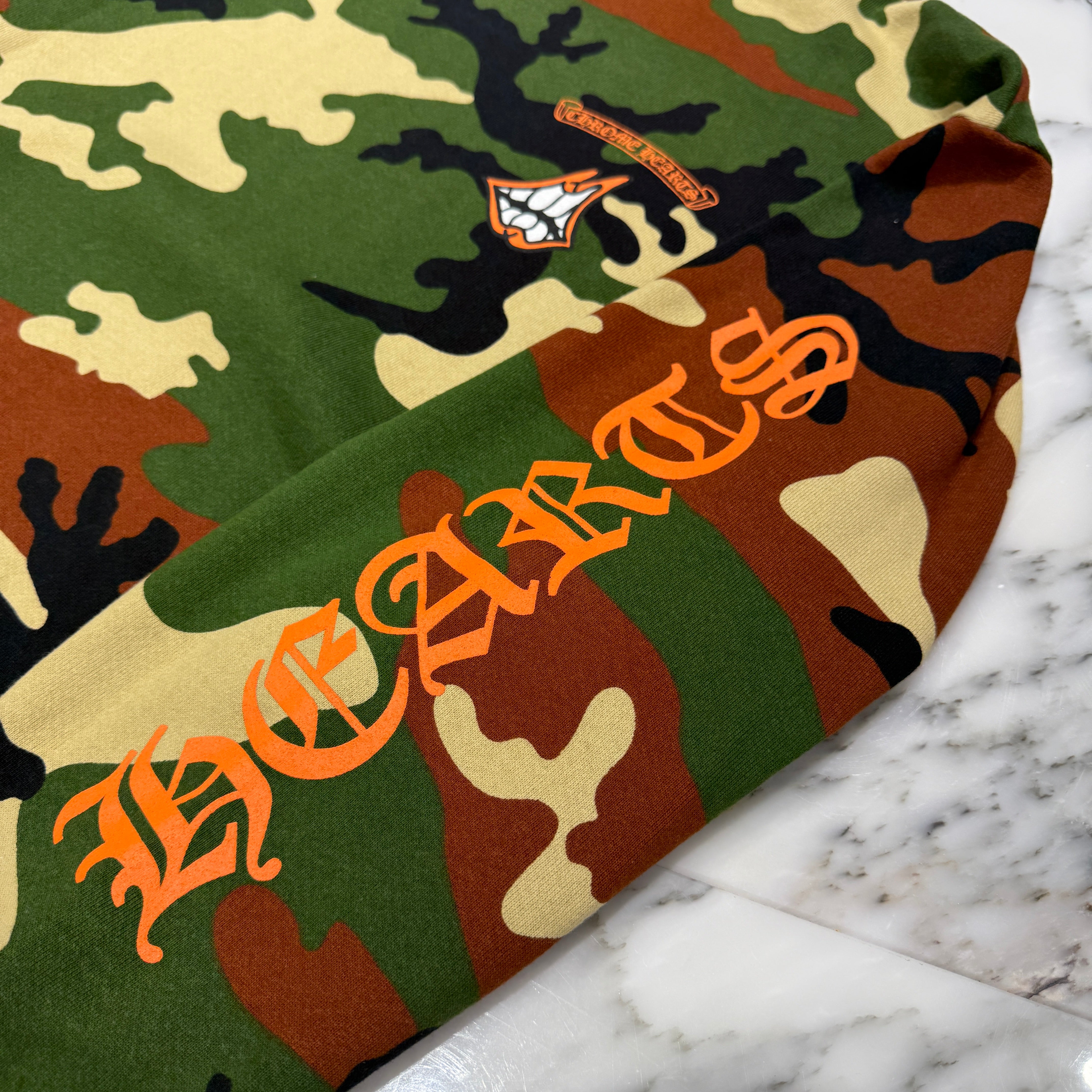 CHROME HEARTS × MATTY BOY 2022SS PPO CAUTION SWTSHRT Size XL クロムハーツ × マッティボーイ コーションスウェットシャツ サイズXL