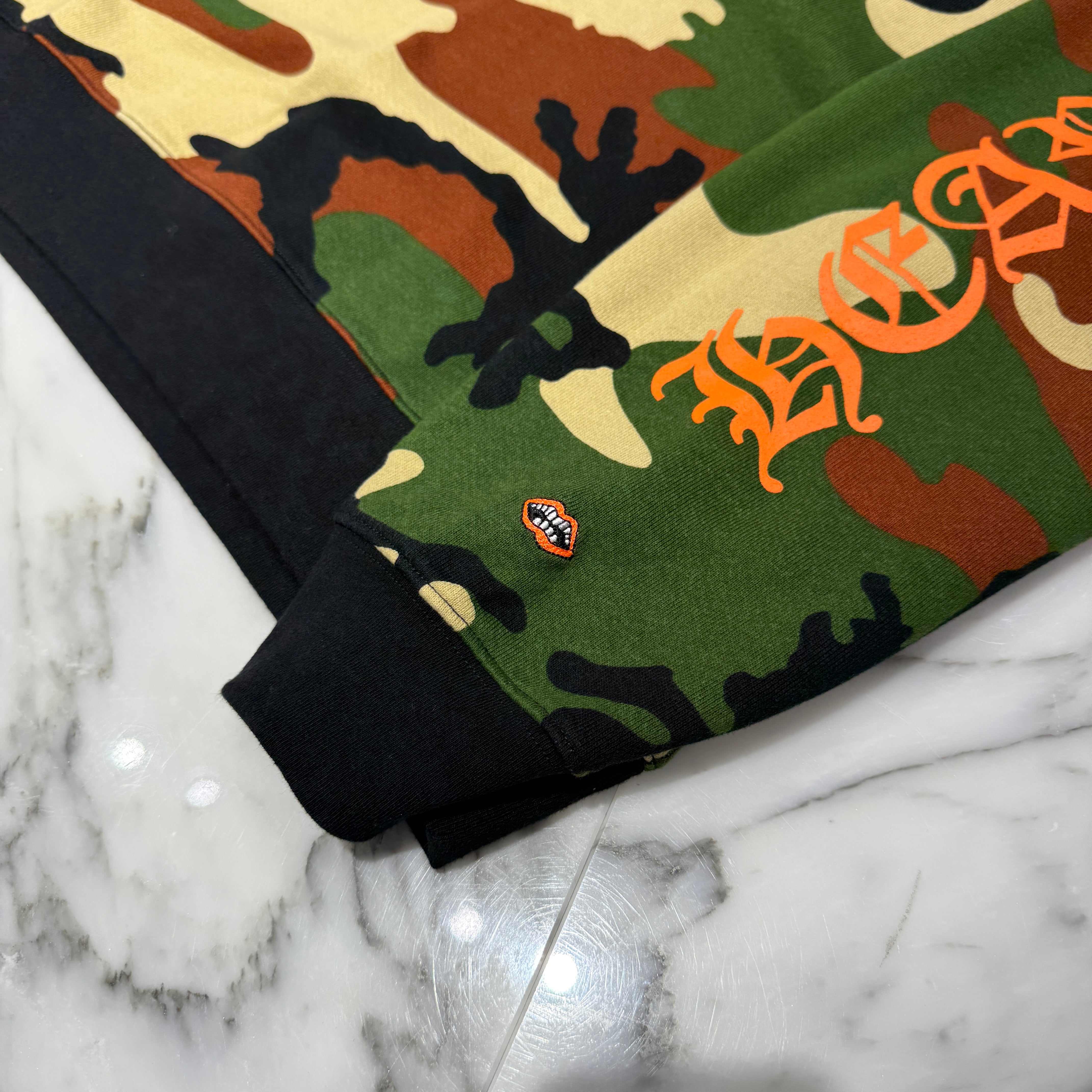 CHROME HEARTS × MATTY BOY 2022SS PPO CAUTION SWTSHRT Size XL クロムハーツ × マッティボーイ コーションスウェットシャツ サイズXL