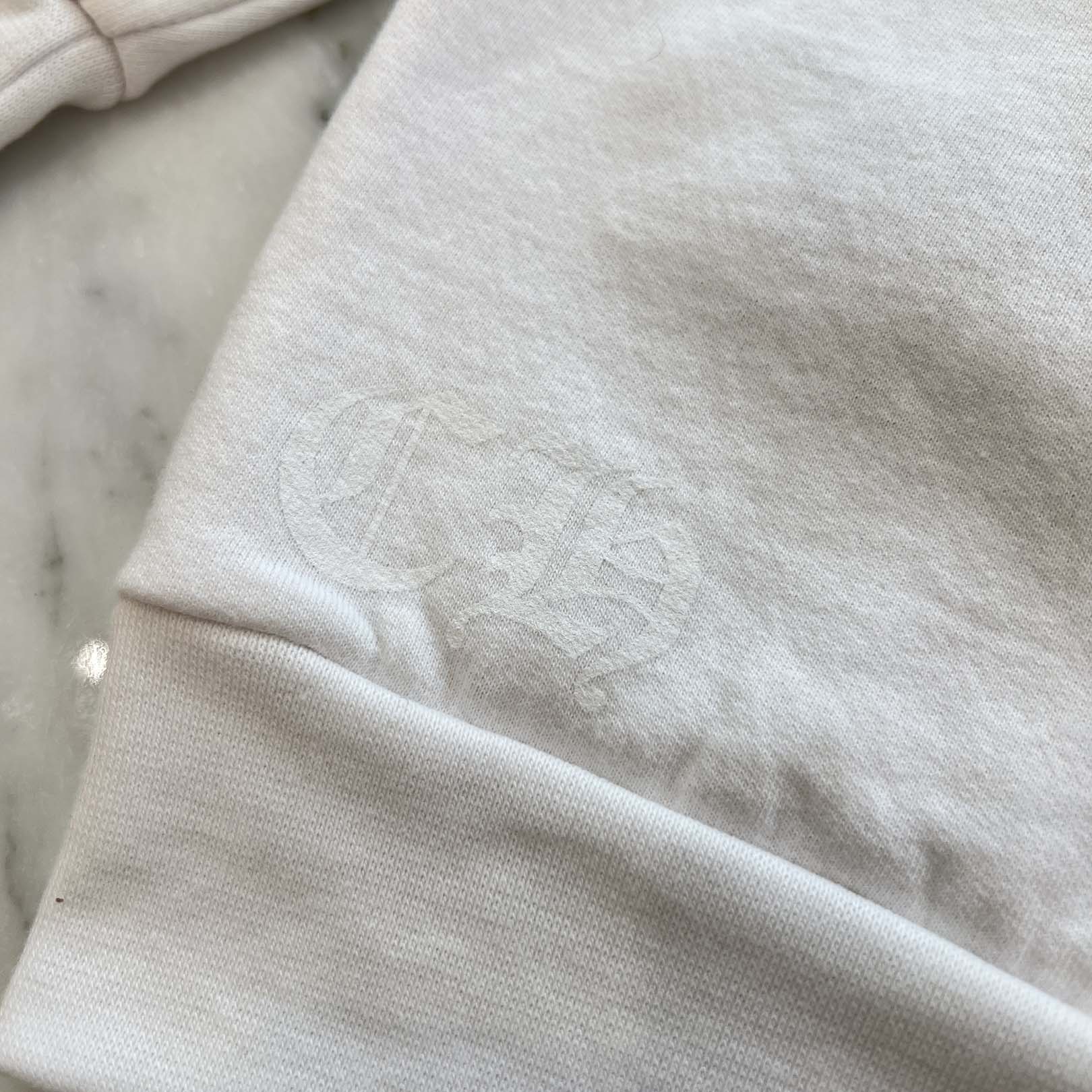 CHROME HEARTS Floral Cross Horseshoe Crewneck Sweat Shirts Size XL クロムハーツ フローラルクロス ホースシュー クルーネック スウェットシャツ サイズXL