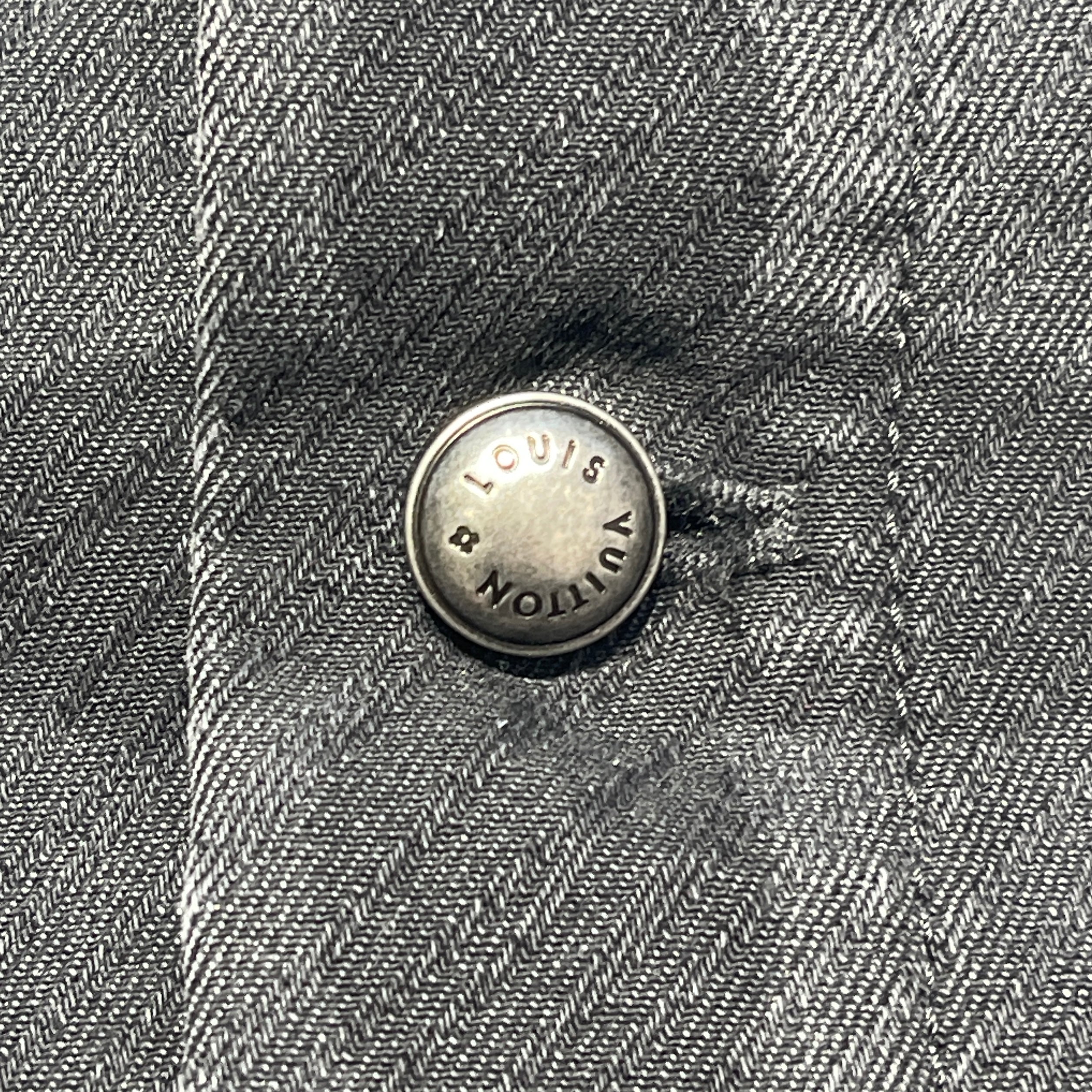 LOUIS VUITTON 2020SS Monogram Denim Jacket 1AFYCH Size 56 ルイヴィトン モノグラム デニム ジャケット サイズ56