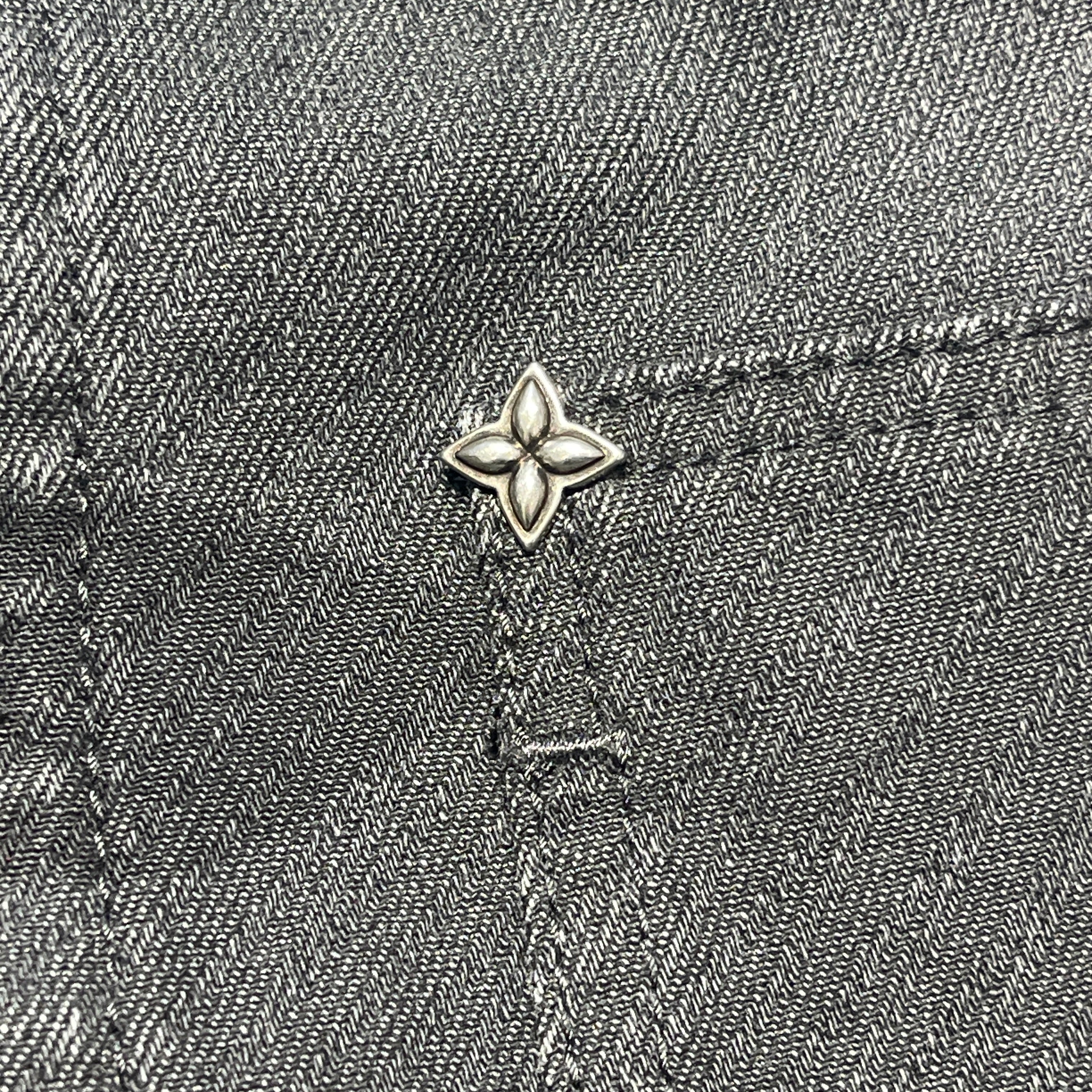 LOUIS VUITTON 2020SS Monogram Denim Jacket 1AFYCH Size 56 ルイ