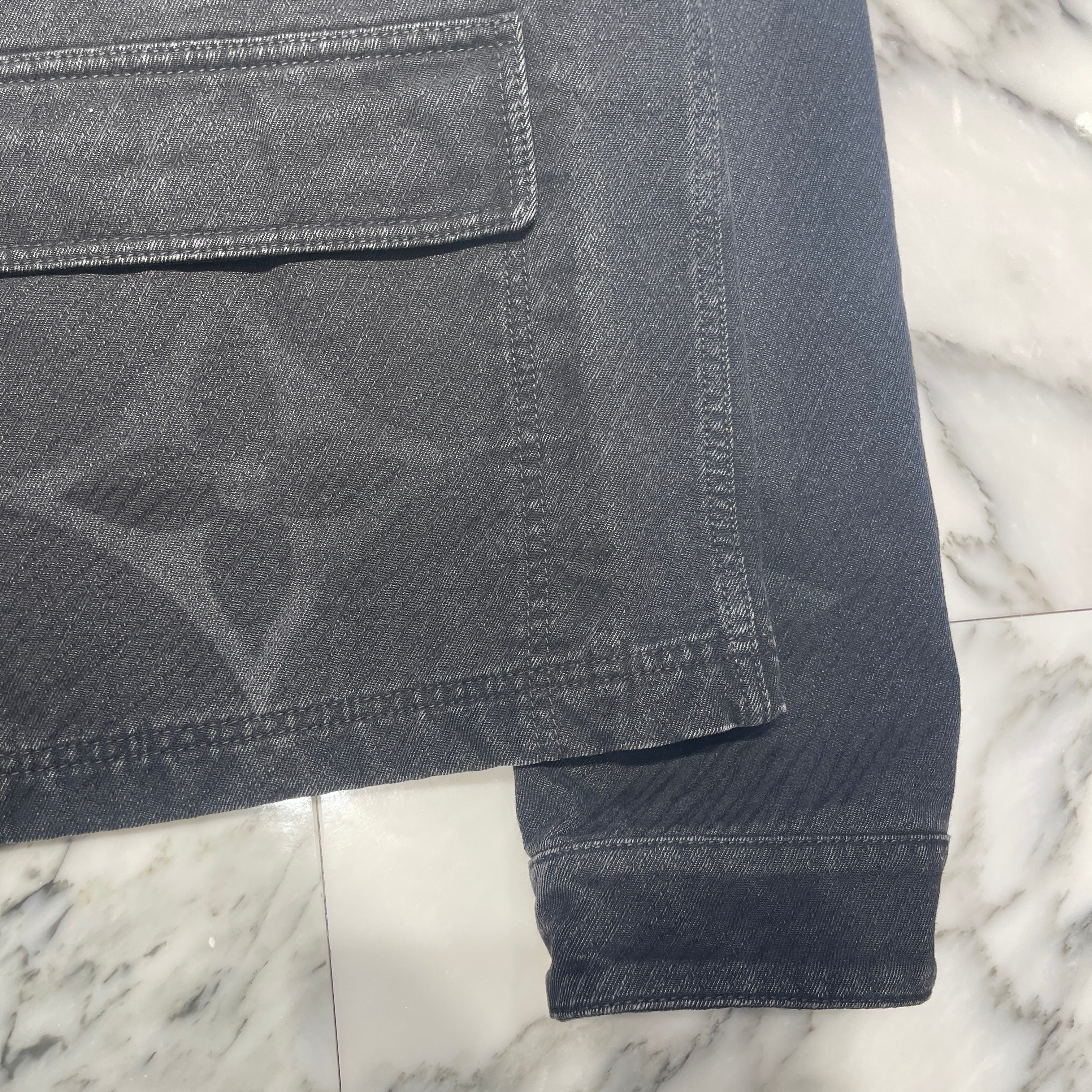 LOUIS VUITTON 2020SS Monogram Denim Jacket 1AFYCH Size 56 ルイヴィトン モノグラム デニム ジャケット サイズ56