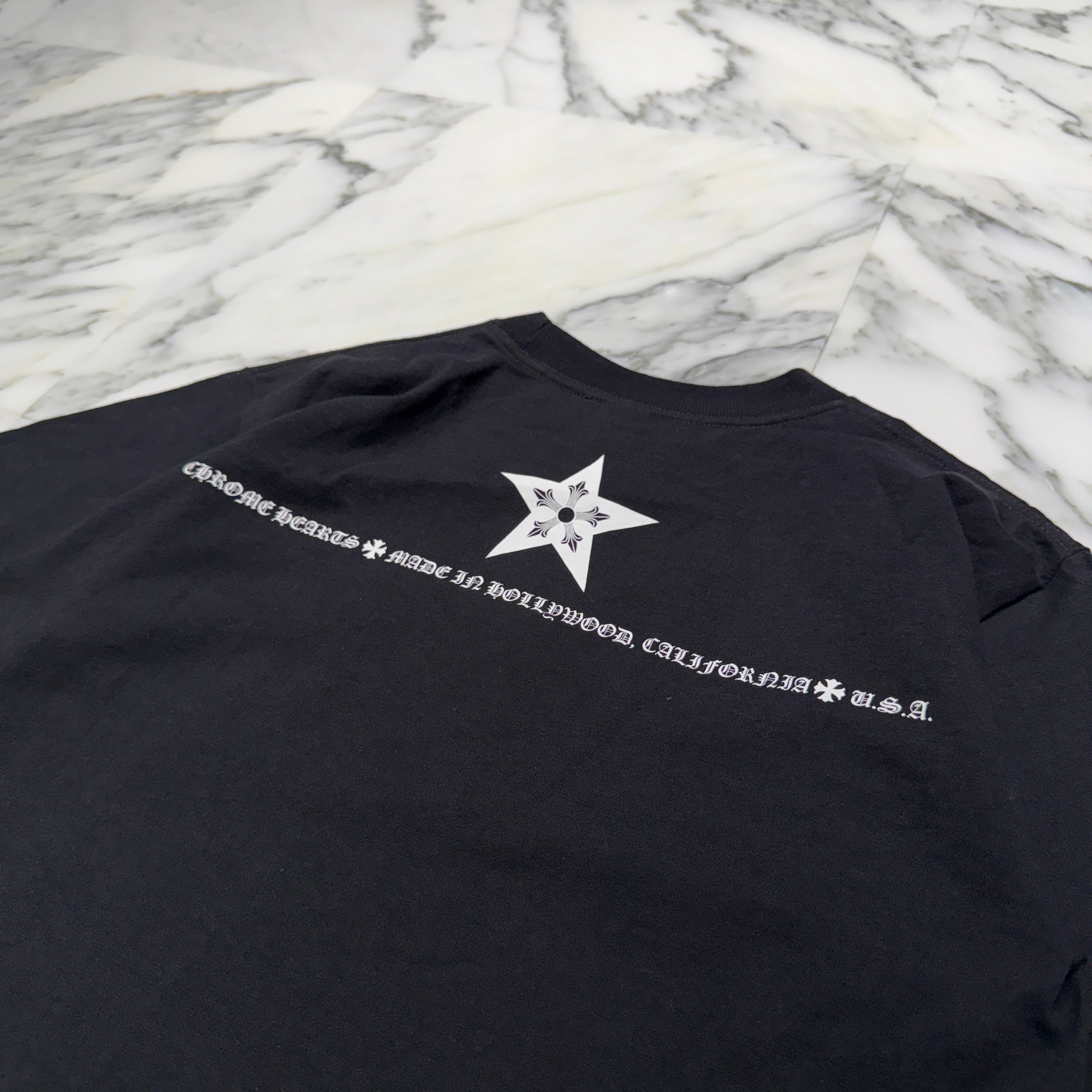 CHROME HEARTS Made In Hollywood CH Star Tee Size M クロムハーツ メイドインハリウッド CHスター Tシャツ サイズM