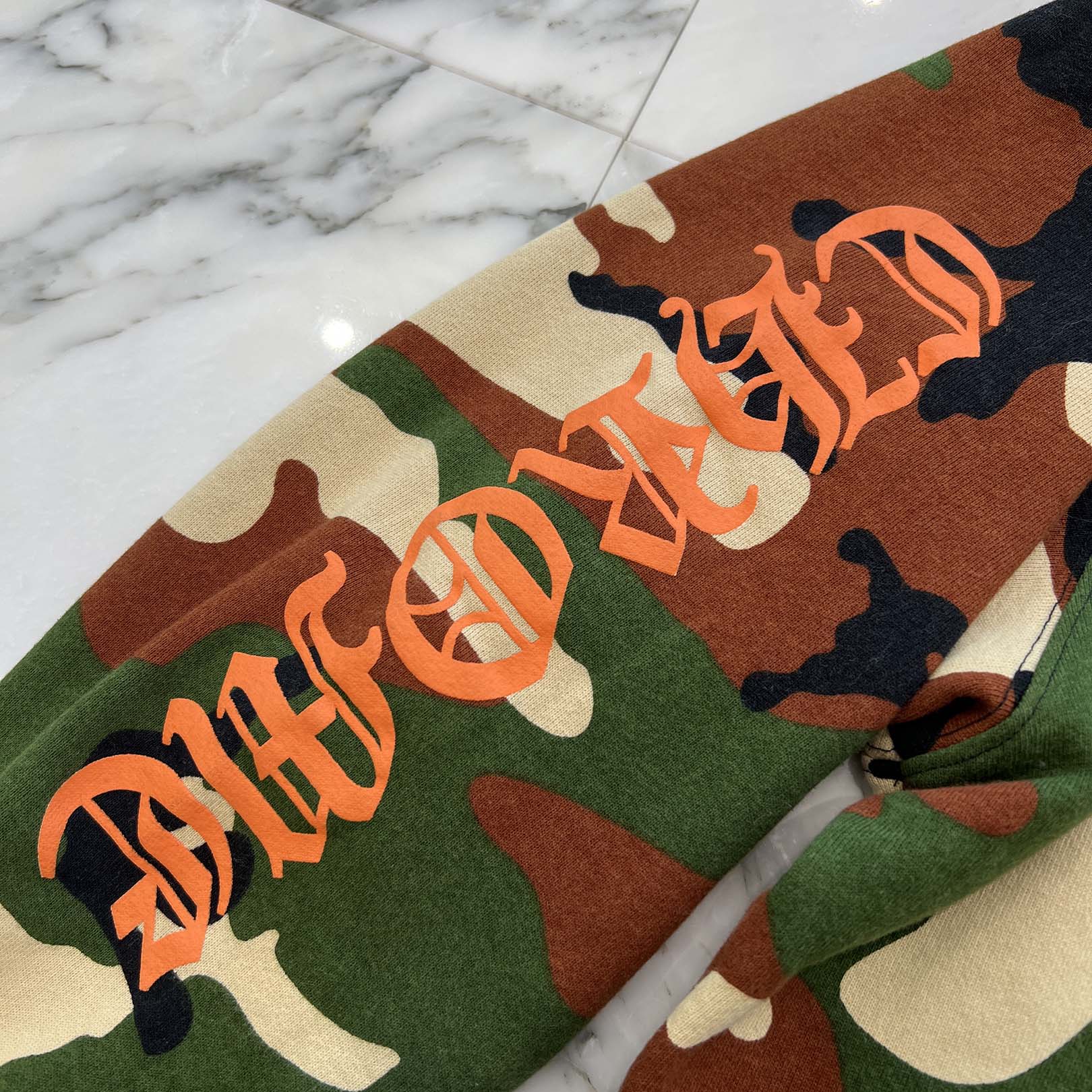 CHROME HEARTS × MATTY BOY 2022SS PPO CAUTION Zip Up Hoodie Size L クロムハーツ × マッティボーイ コーション ジップアップフーディ サイズL