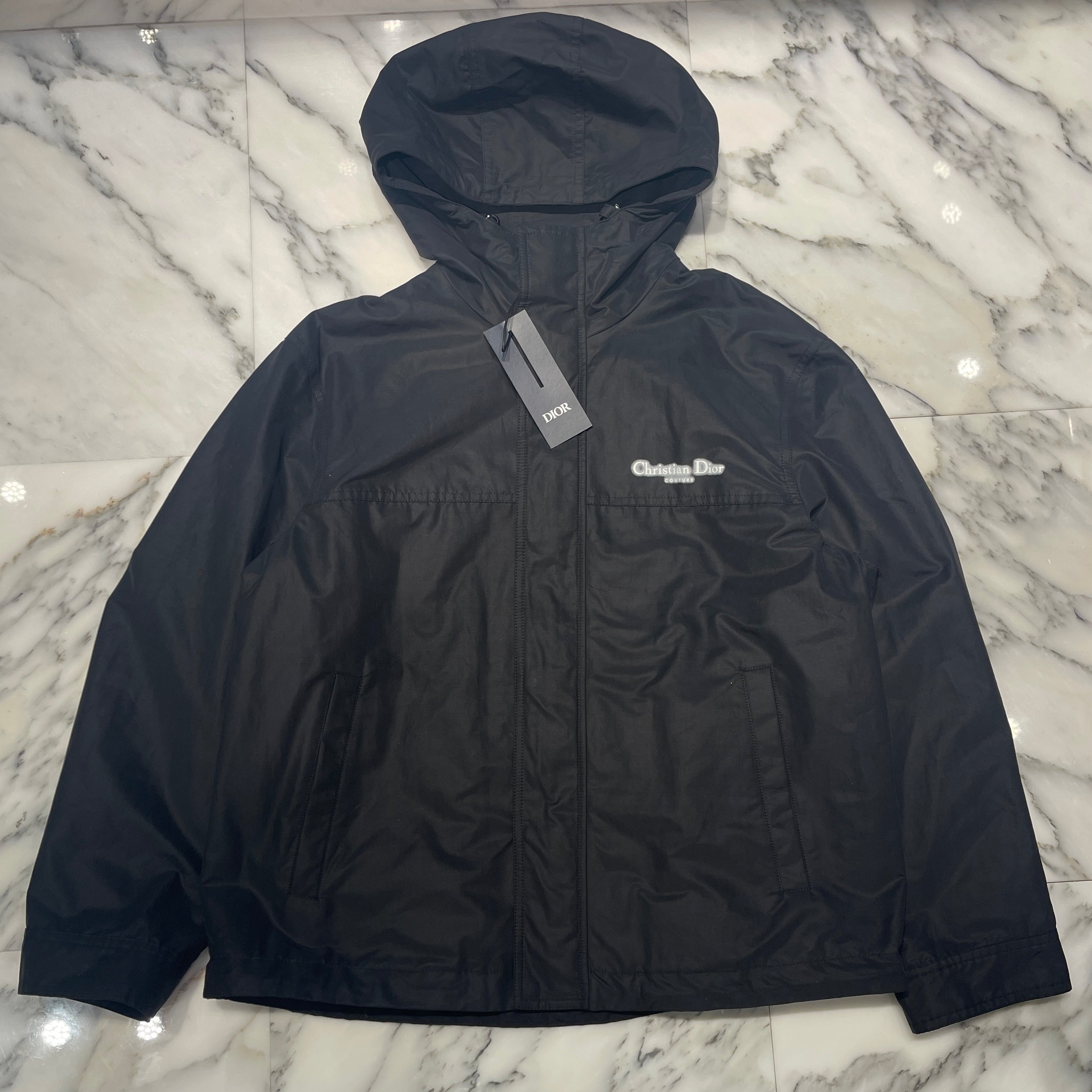 DIOR 2024AW Couture Windbreaker Jacket 493C424B6281 Size 48 ディオール クチュール ウィンドブレーカー ジャケット サイズ48