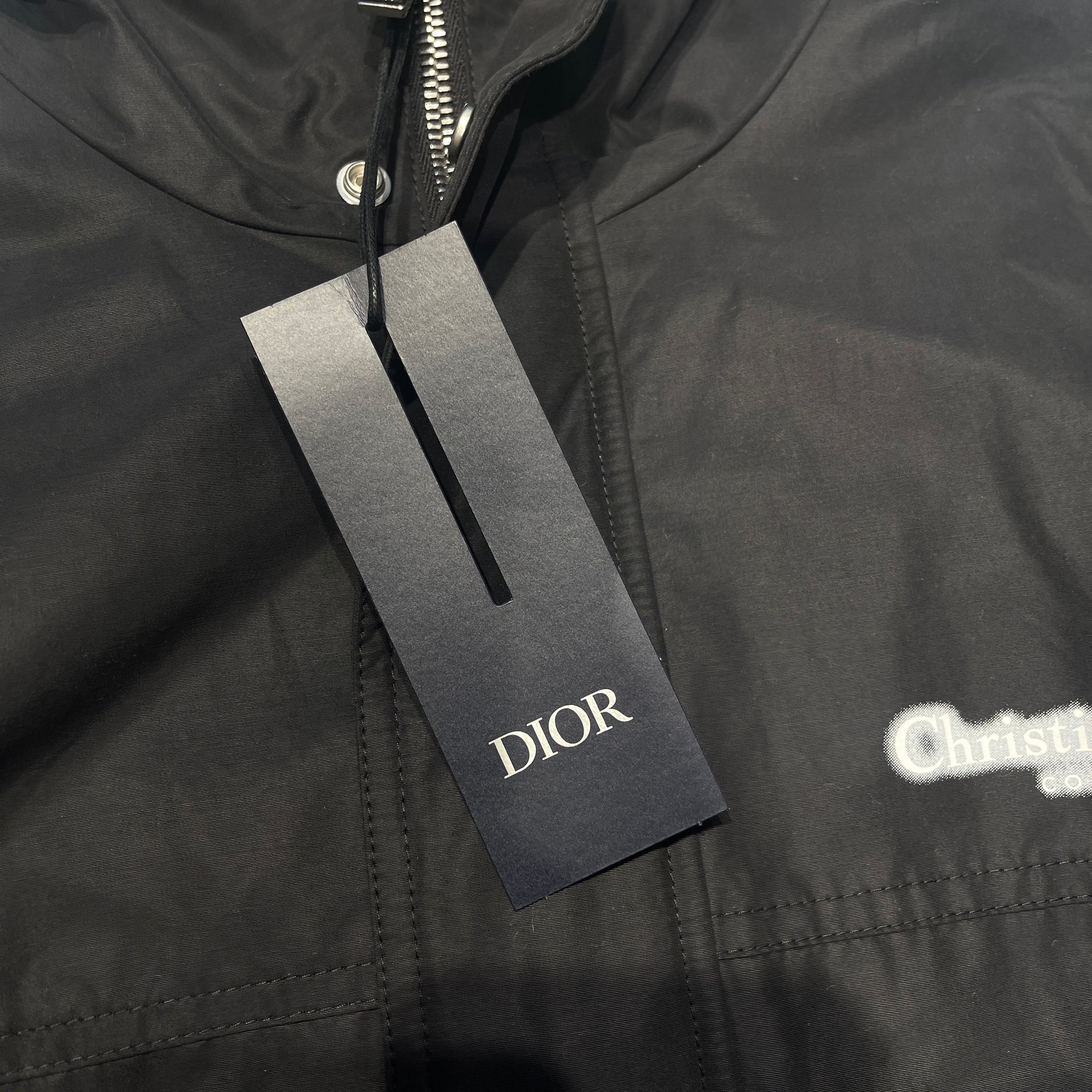 DIOR 2024AW Couture Windbreaker Jacket 493C424B6281 Size 48 ディオール クチュール ウィンドブレーカー ジャケット サイズ48