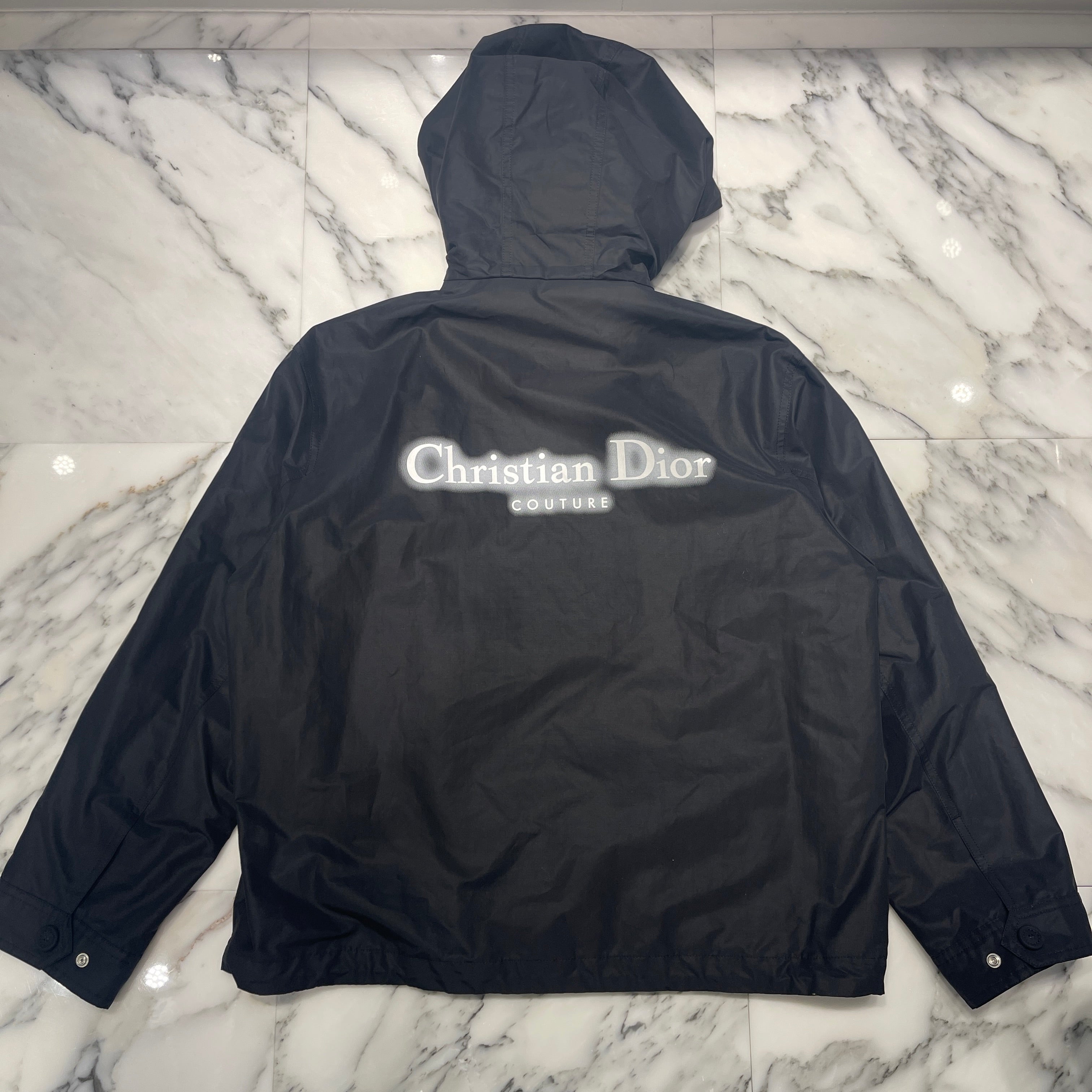 DIOR 2024AW Couture Windbreaker Jacket 493C424B6281 Size 48 ディオール クチュール ウィンドブレーカー ジャケット サイズ48