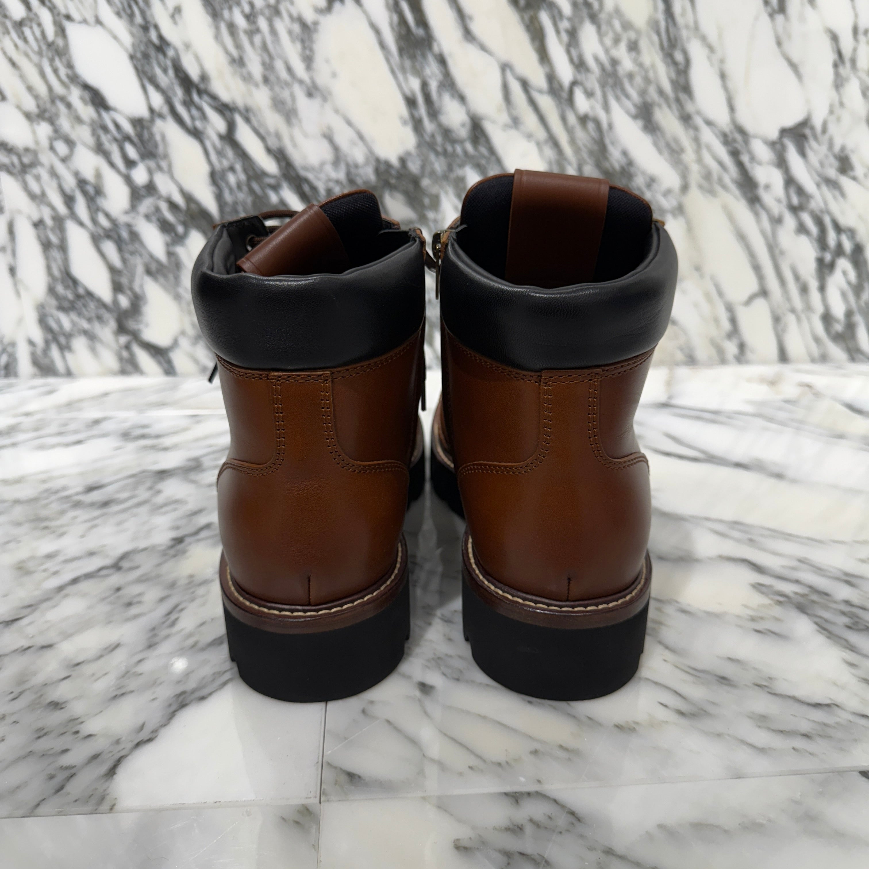 LOUIS VUITTON × NIGO 2021AW Oberkampf Line Ankle Boots 1A9ID6 Size 9 1/2 ルイヴィトン×ニゴ オーベルカンフ・ライン アンクルブーツ サイズ9 1/2