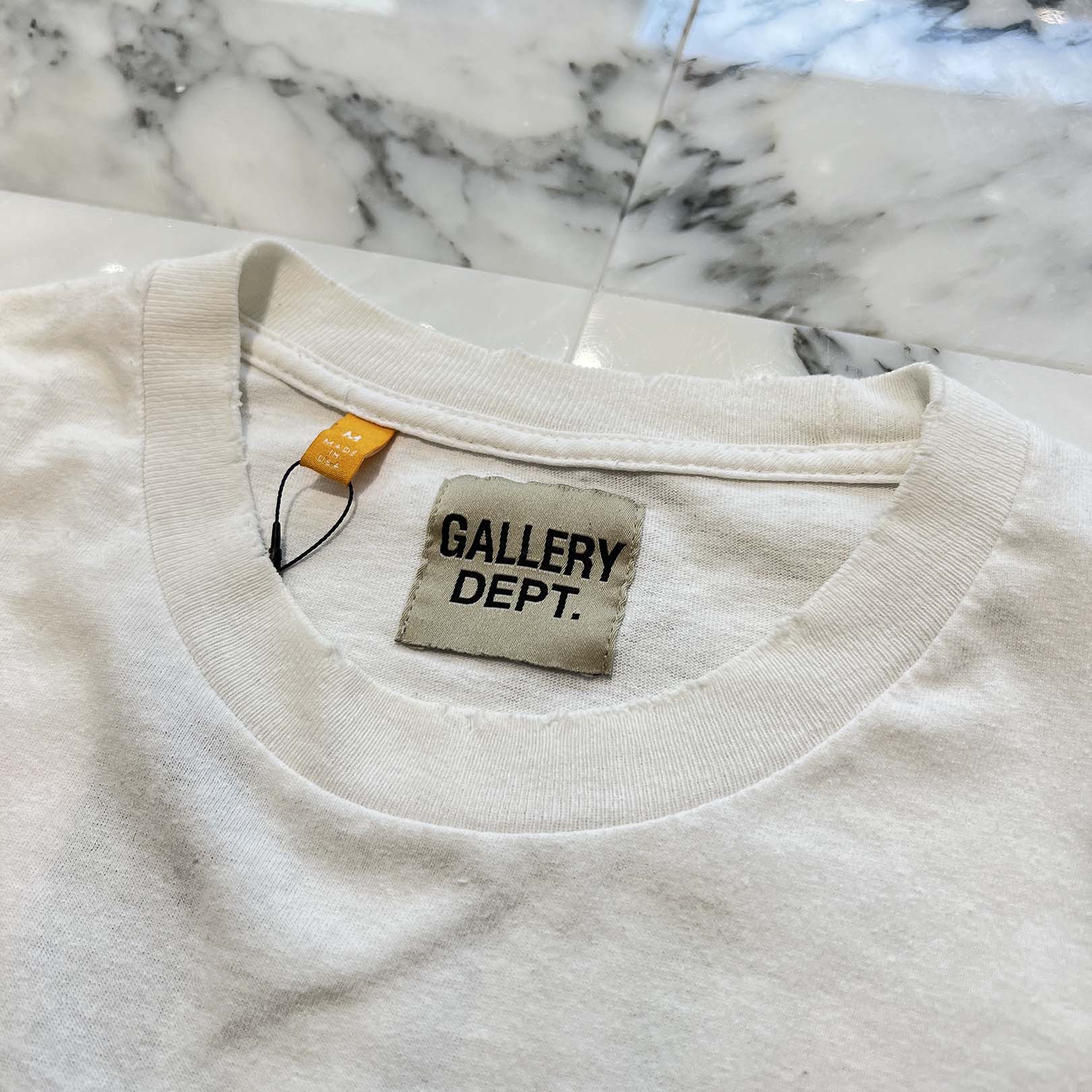 GALLERY GALLERY DEPT. ギャラリーデプト ロゴ プリント 半袖Tシャツ 