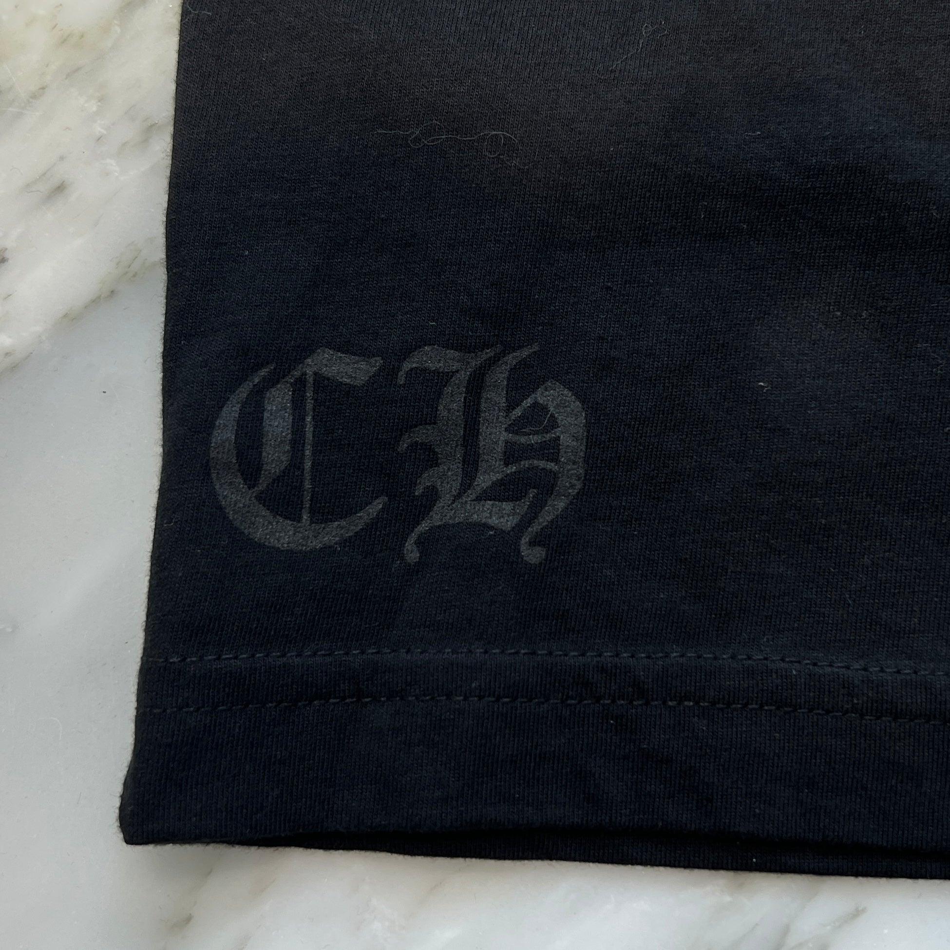 CHROME HEARTS King Taco 3 Cemetery Cross Print Short Sleeve Tee Size M クロムハーツ キングタコ 3 セメタリークロス プリント ショートスリーブ Tシャツ サイズM