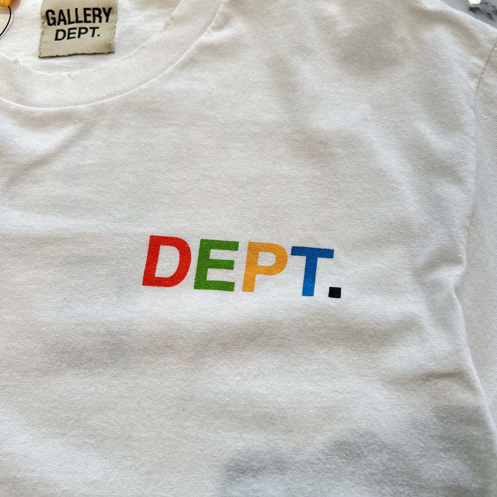 GALLERY DEPT. 2021SS Rainbow Logo Print Tee Size M ギャラリーデプト レインボーロゴプリント Tシャツ サイズM
