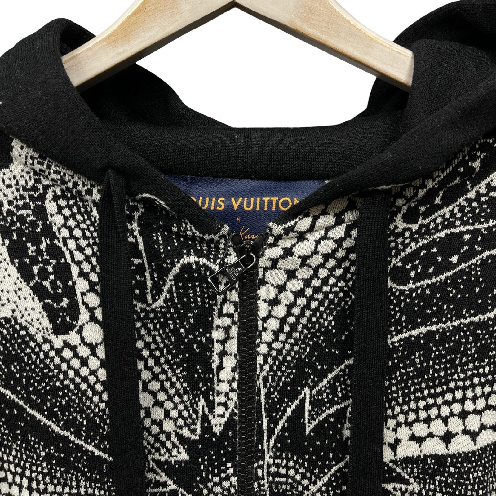 LOUIS VUITTON×Yayoi Kusama 2023SS Psychedelic Flower Zip Up Hoodie HON36W Size L