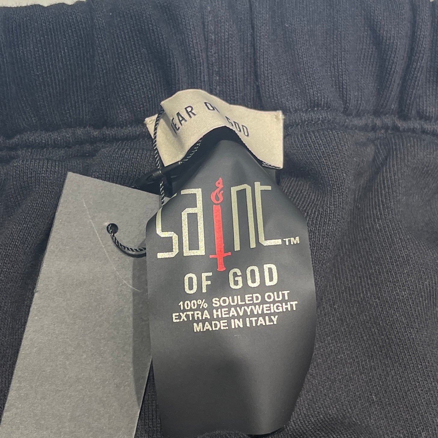 FEAR OF GOD × SAINT M✗××××× 2023AW "Saint Of God" Sweat Long Pants Size 2 フィアオブゴット × セントマイケル "セイントオブゴッド" スウェット ロングパンツ サイズ2