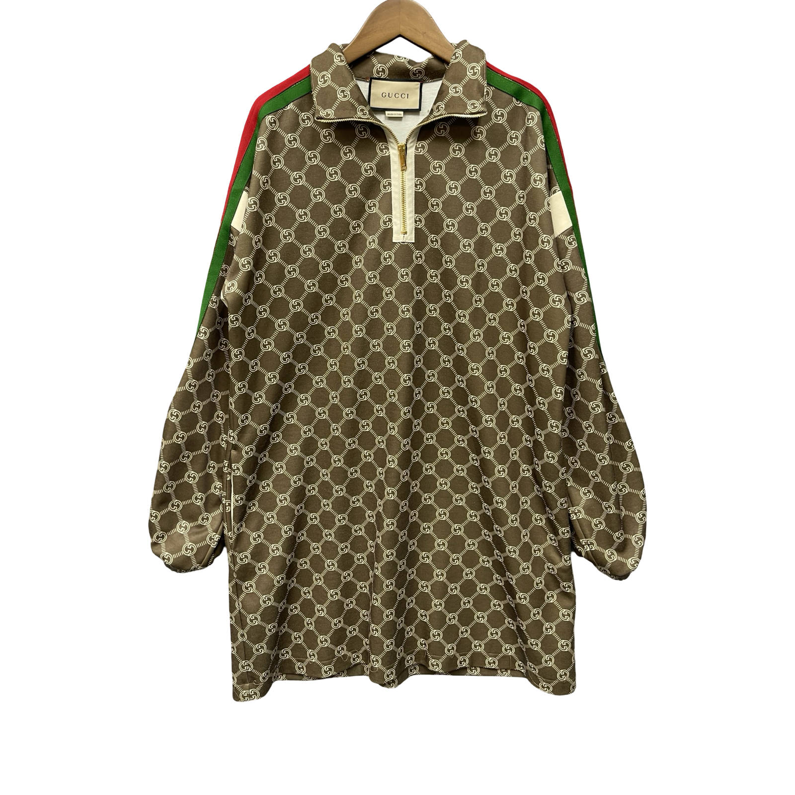 GUCCI 2021AW Interlocking Technical Jersey Dress 678689 XJD1G Size M
