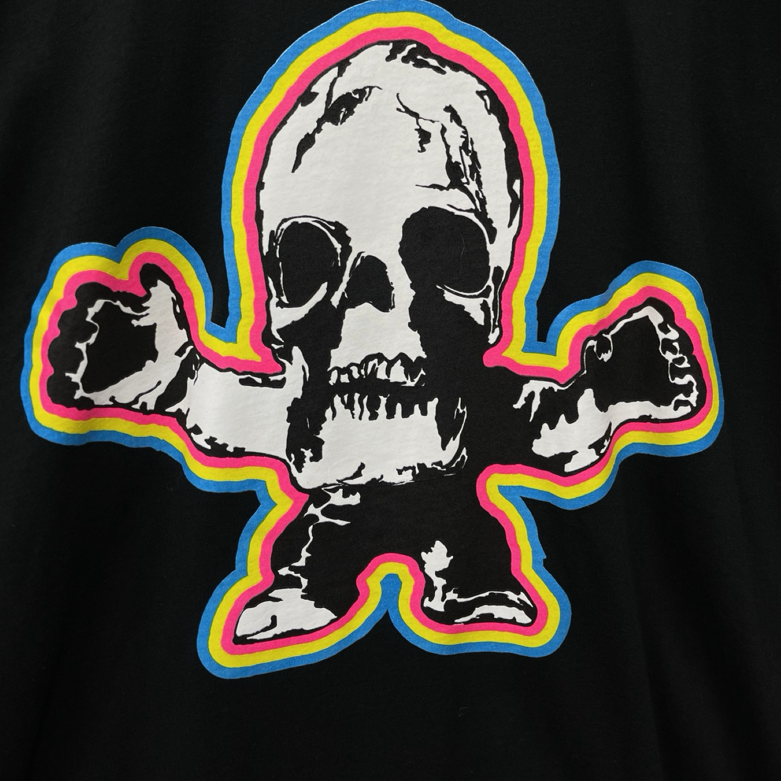 CHROME HEARTS 2024SS FOTI Rainbow Scroll Logo Long Sleeve Tee Size XXL