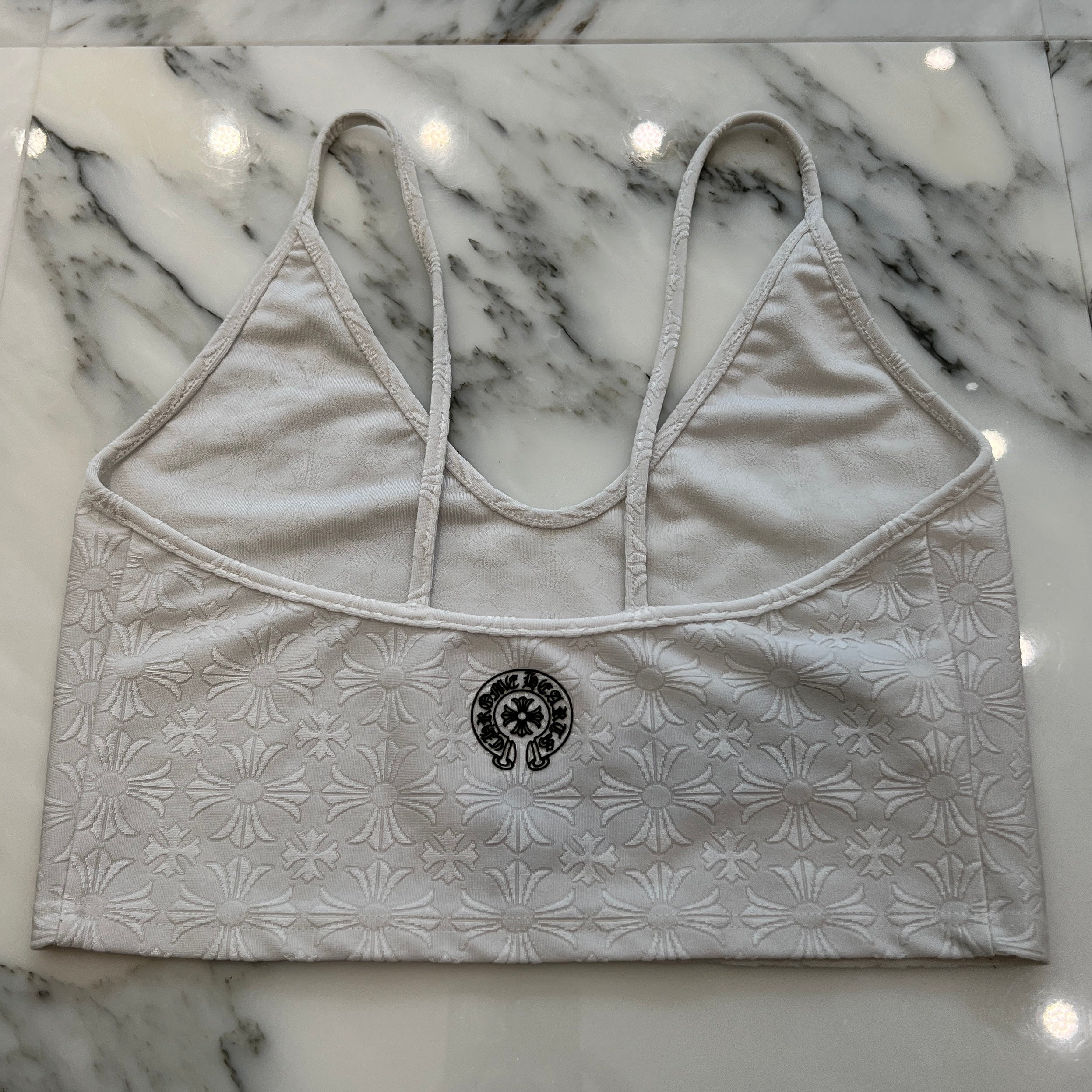 CHROME HEARTS CH Plus Horseshoe Print Camisole Size XS クロムハーツ CHプラスホースシュープリントキャミソール サイズXS