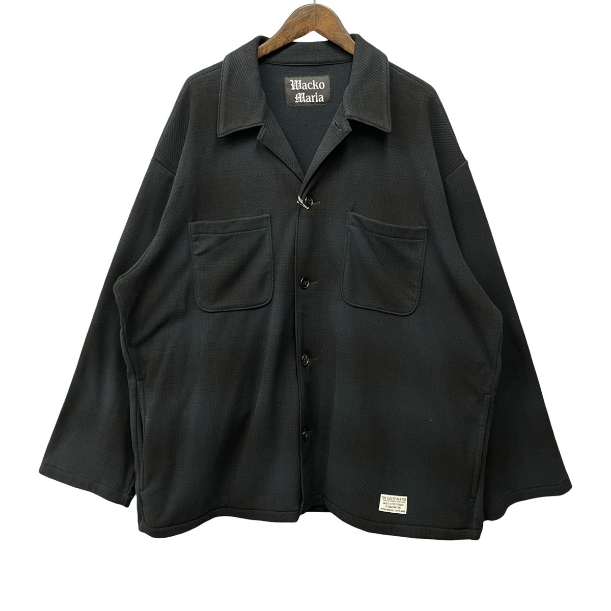 WACKO MARIA 2023AW Guilty Parties Fleece Shirt 23FW-WMO-BL13 Size XL