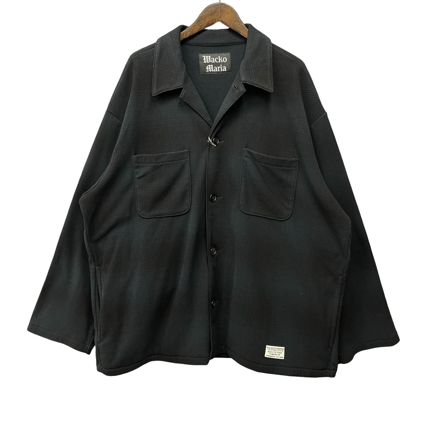 WACKO MARIA 2023AW Guilty Parties Fleece Shirt 23FW-WMO-BL13 Size XL