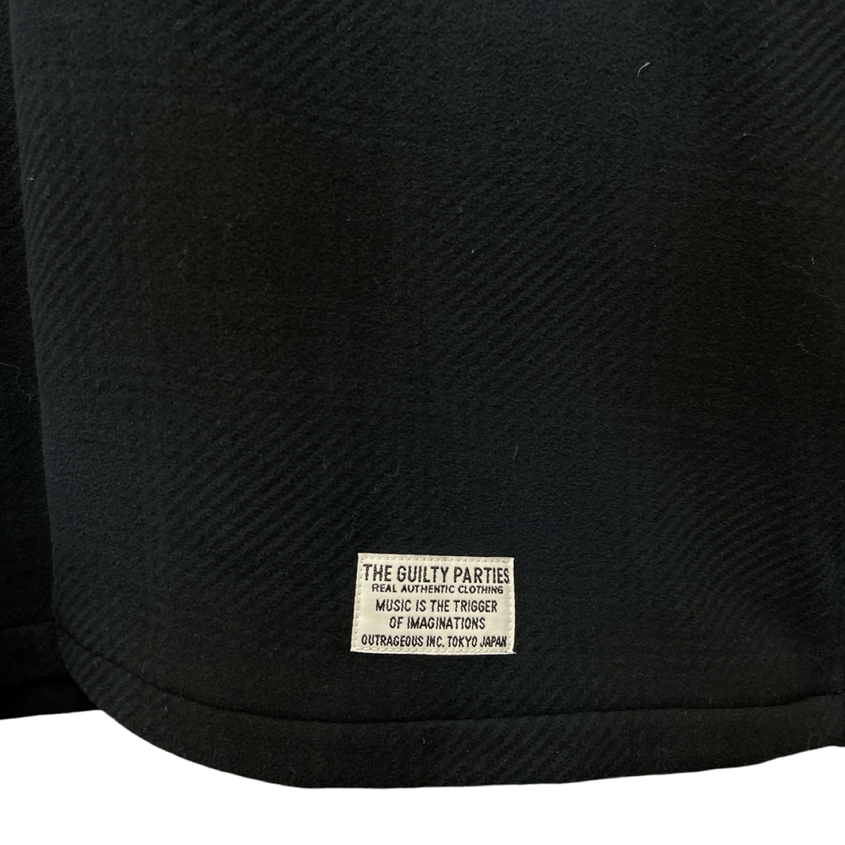 WACKO MARIA 2023AW Guilty Parties Fleece Shirt 23FW-WMO-BL13 Size XL