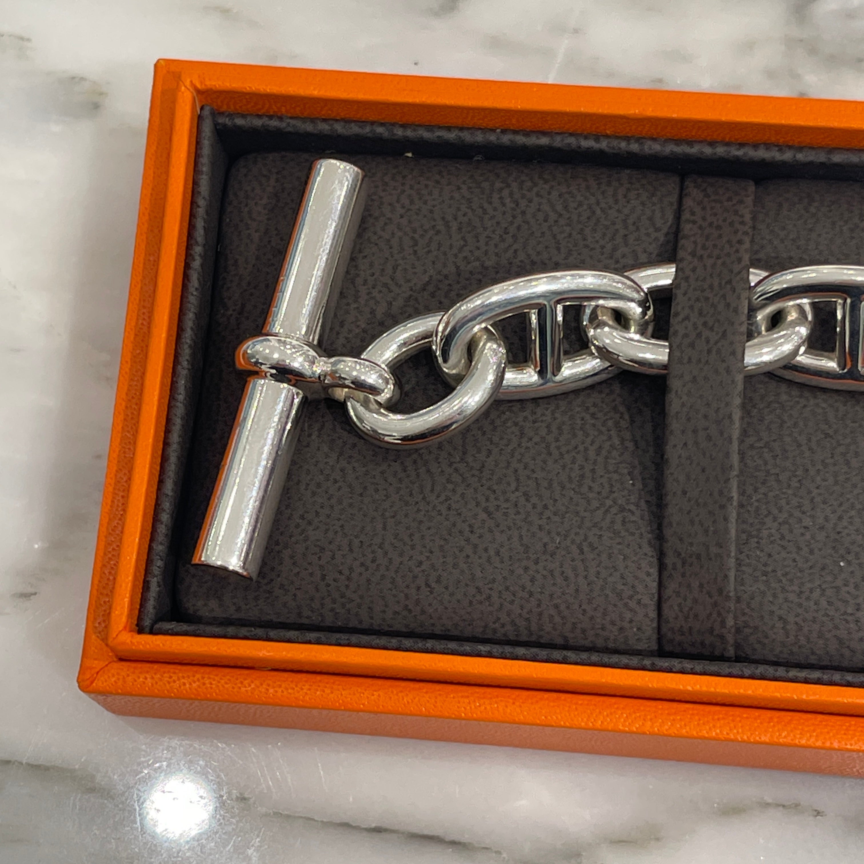 HERMESエルメス シェーヌダンクル TGM13 Chaine Dancre HERMES Chaine d'Ancre TGM 13 エルメス シェーヌダンクル TGM