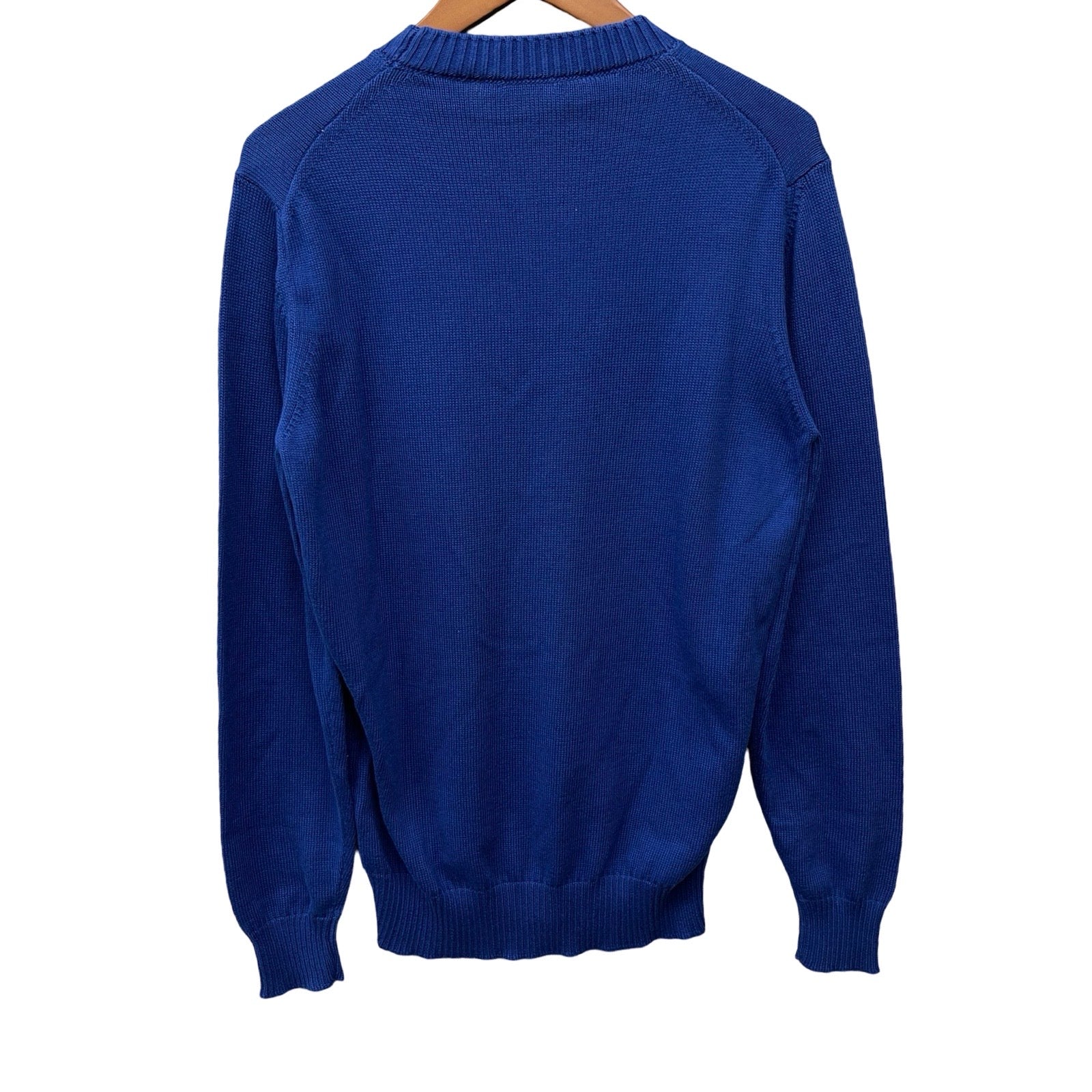 VERSACE 2021AW Medusa Embroidery Cotton Knit Sweater 1002718 1A01992 Size 44