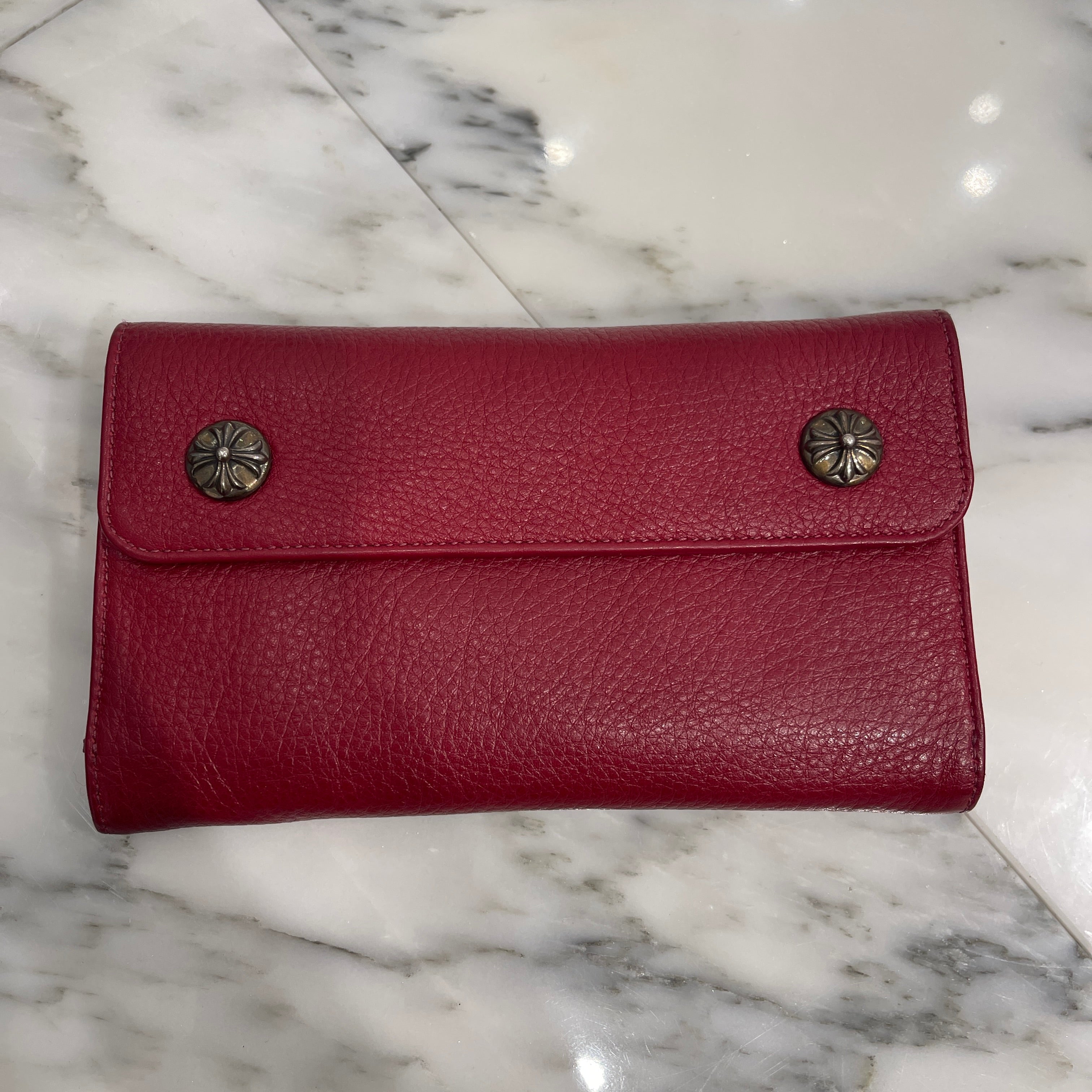 CHROME HEARTS Wave Cross Ball Wallet クロムハーツ ウェーブ クロスボール ウォレット