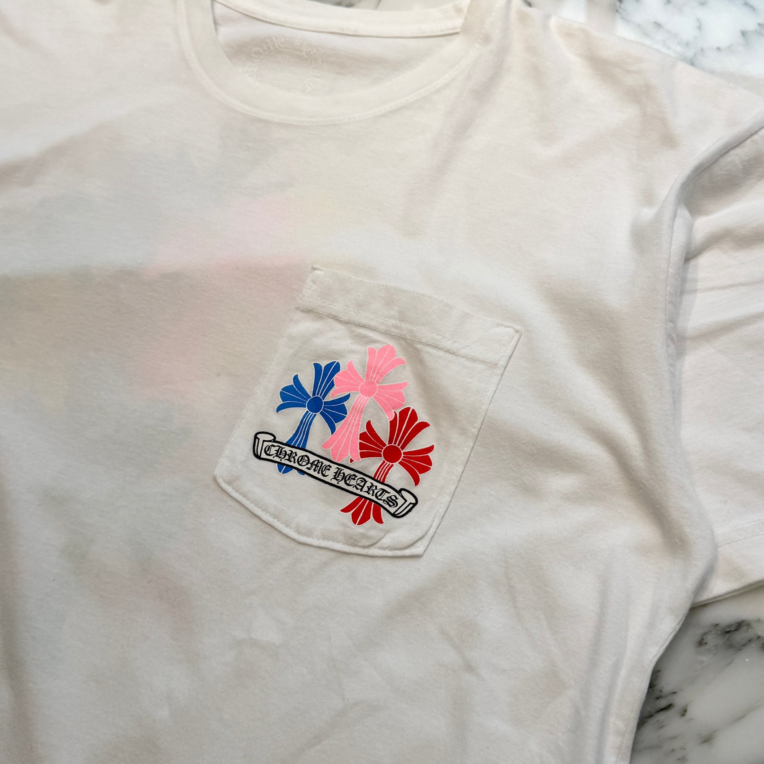 CHROME HEARTS 2021SS MLTCOL CEM CRS Tee Size XL クロムハーツ マルチカラー セメタリークロス Tシャツ サイズXL