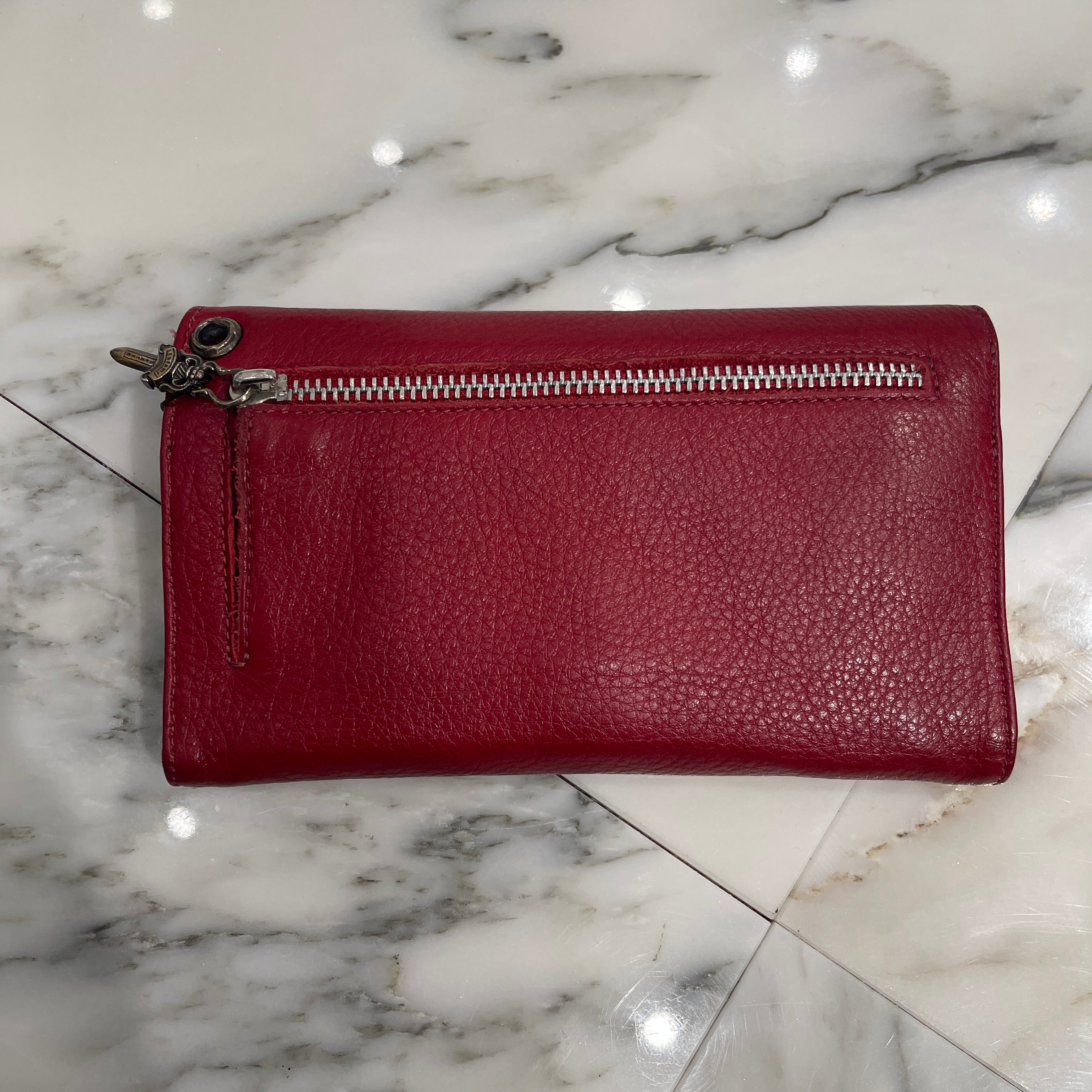 CHROME HEARTS Wave Cross Ball Wallet クロムハーツ ウェーブ クロスボール ウォレット